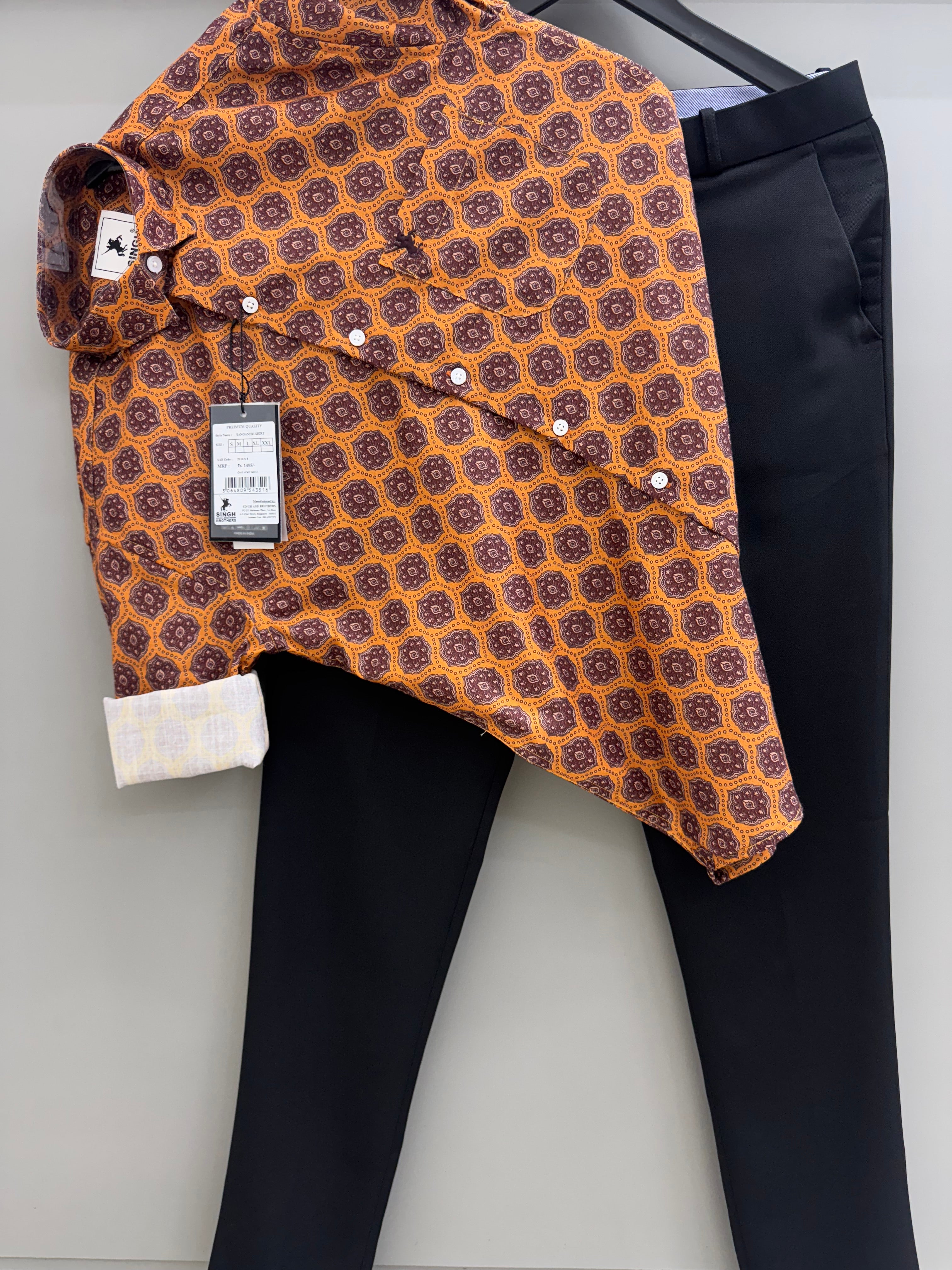 Printed shirt with Pant