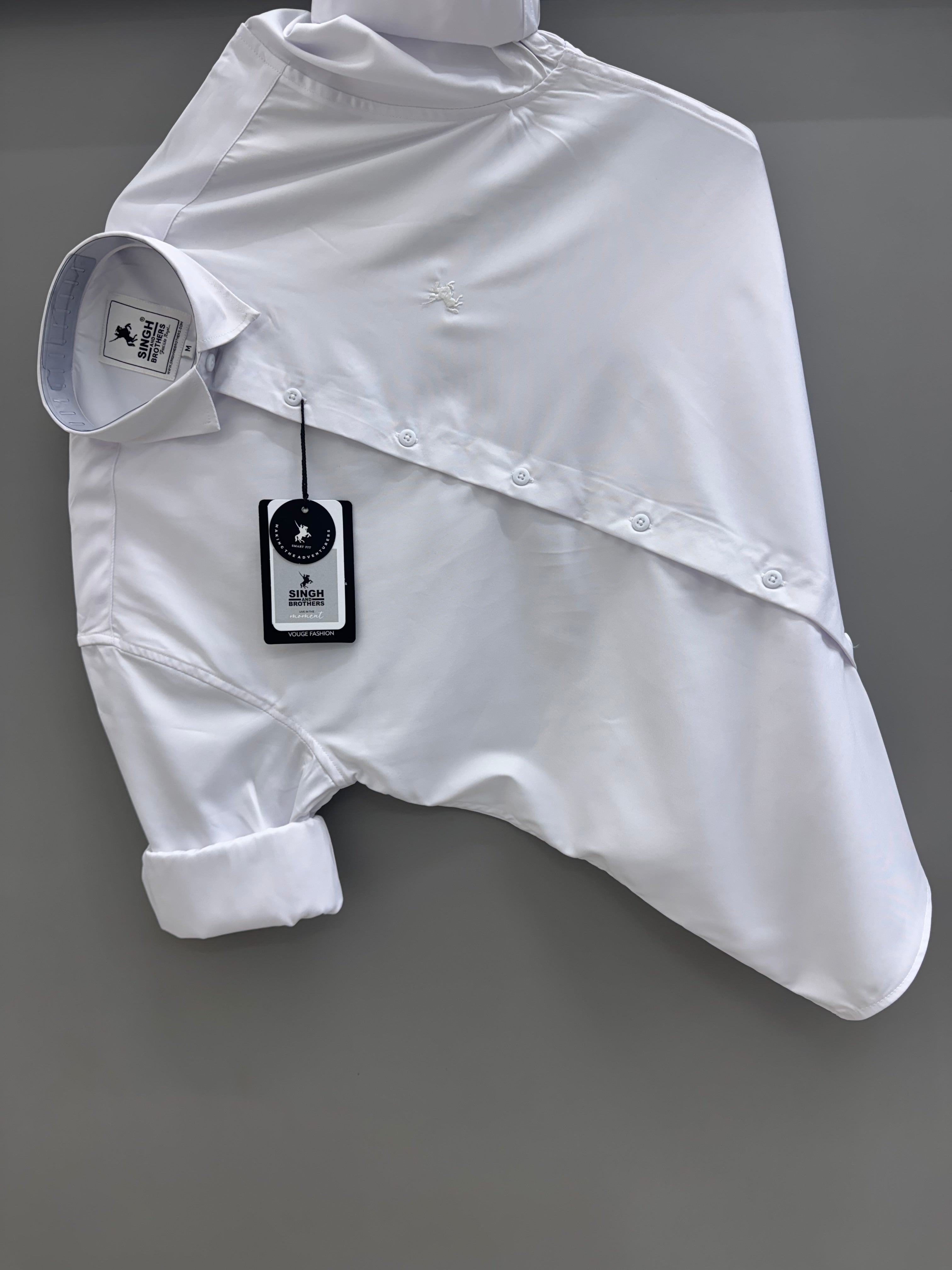 Partywear Shirt - white