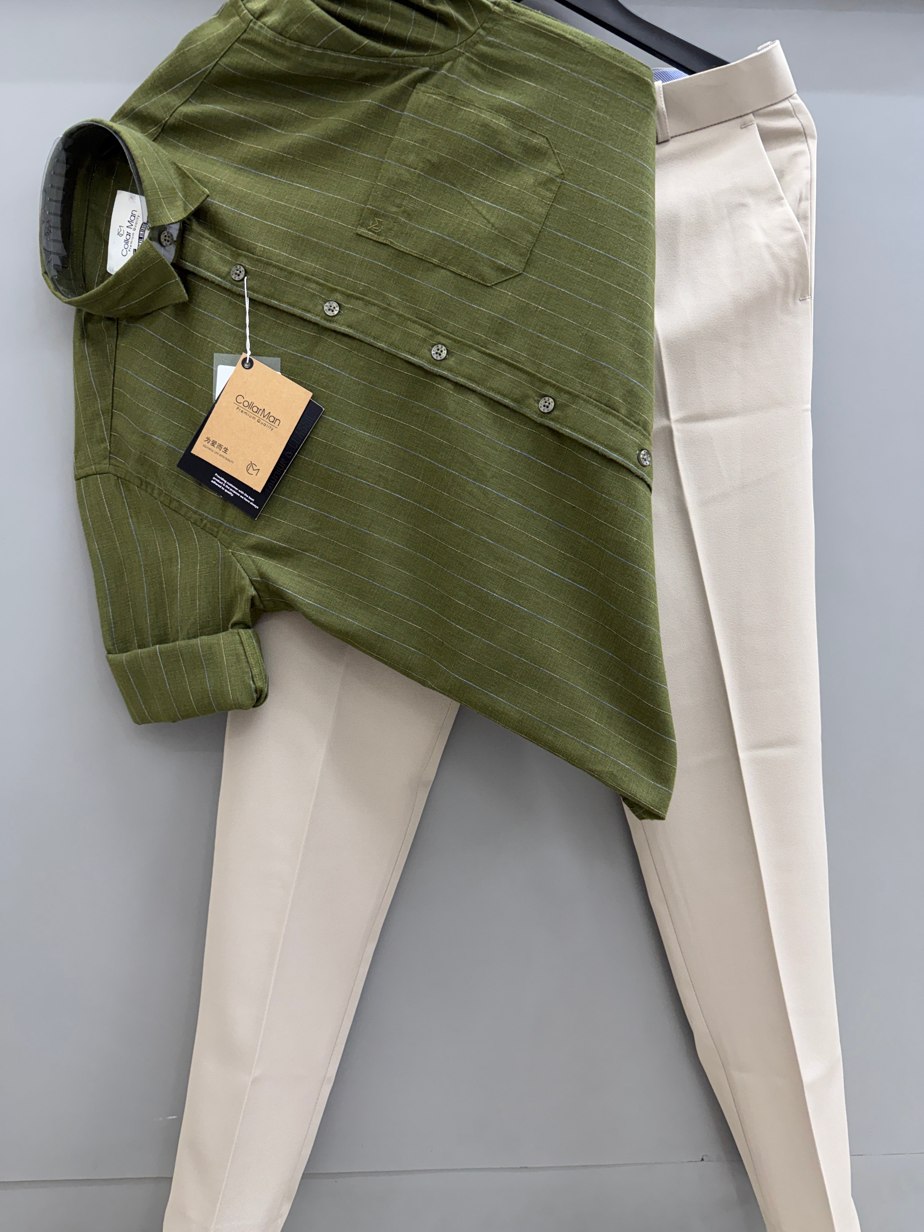 Strip Shirt With Trouser pant