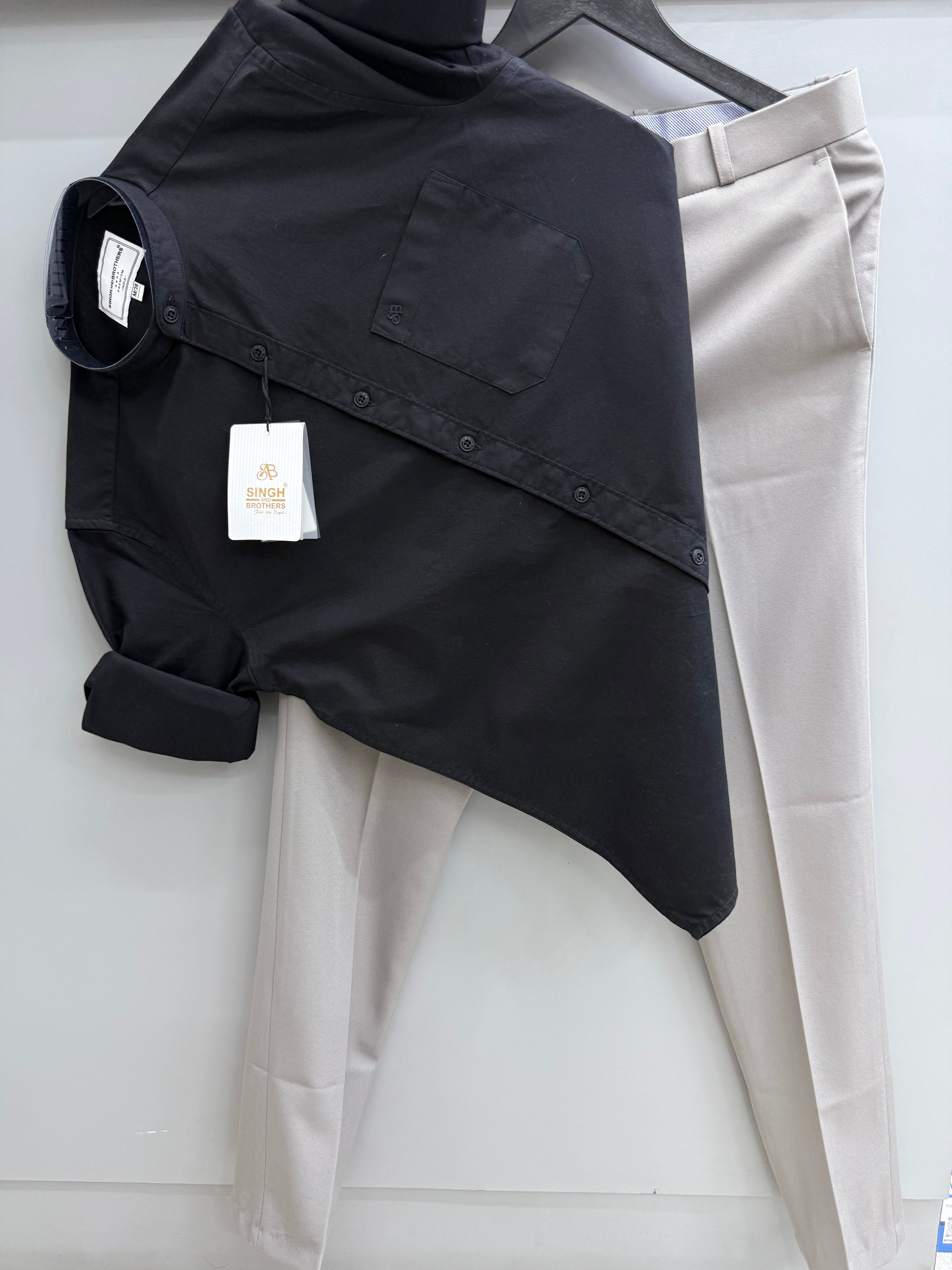 Chinese color shirt With Formal Pant