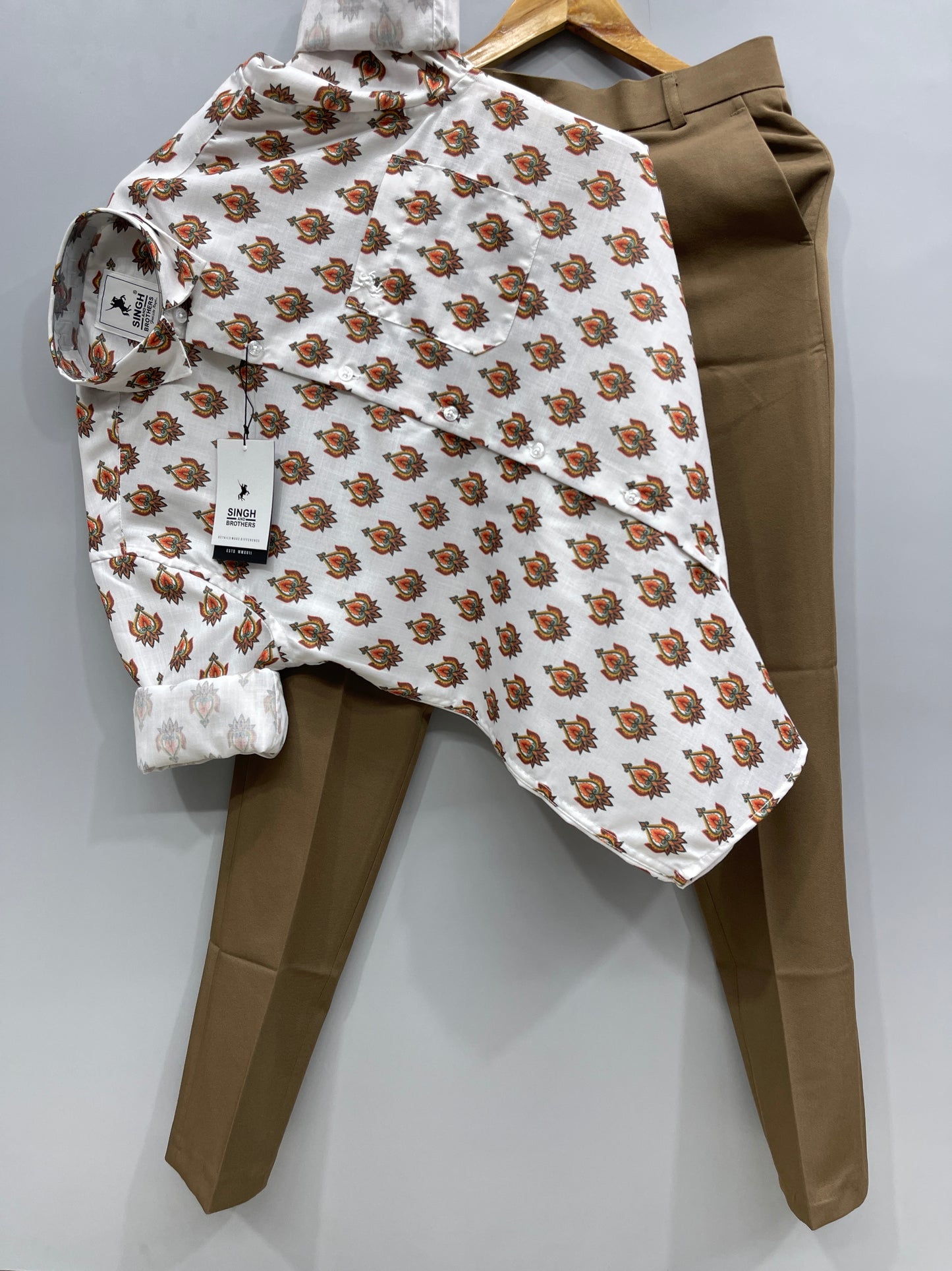 Printed Shirt with Trouser Pant (Combo)