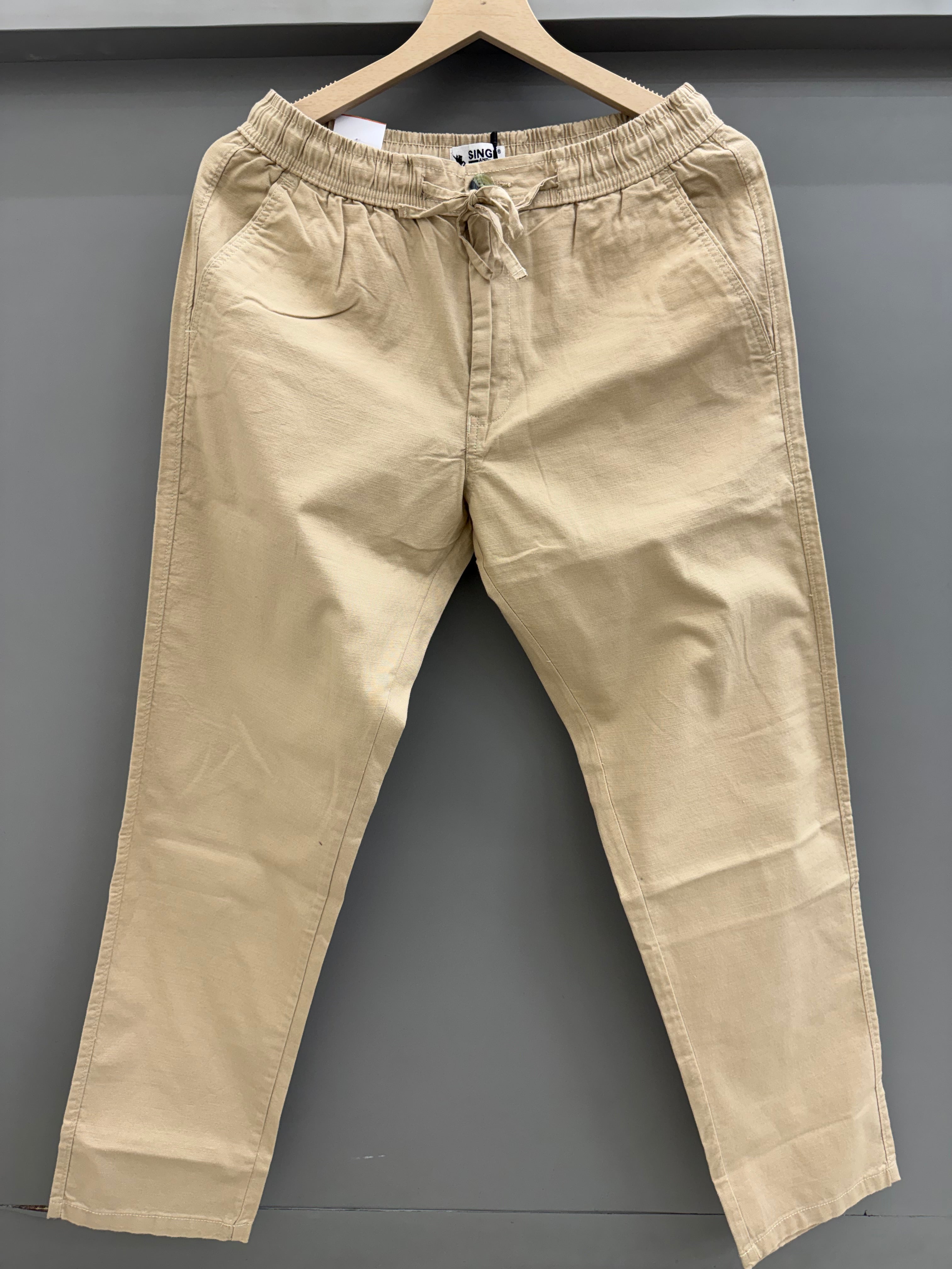 Relax fit linen Pant