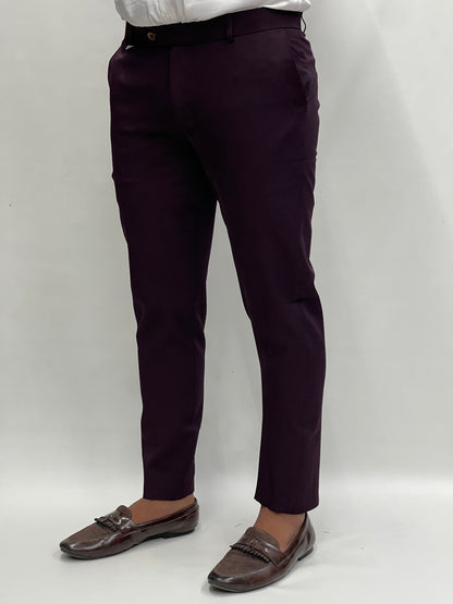 Trousers / Pant (Wine)