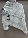 Grey Small Check Shirt