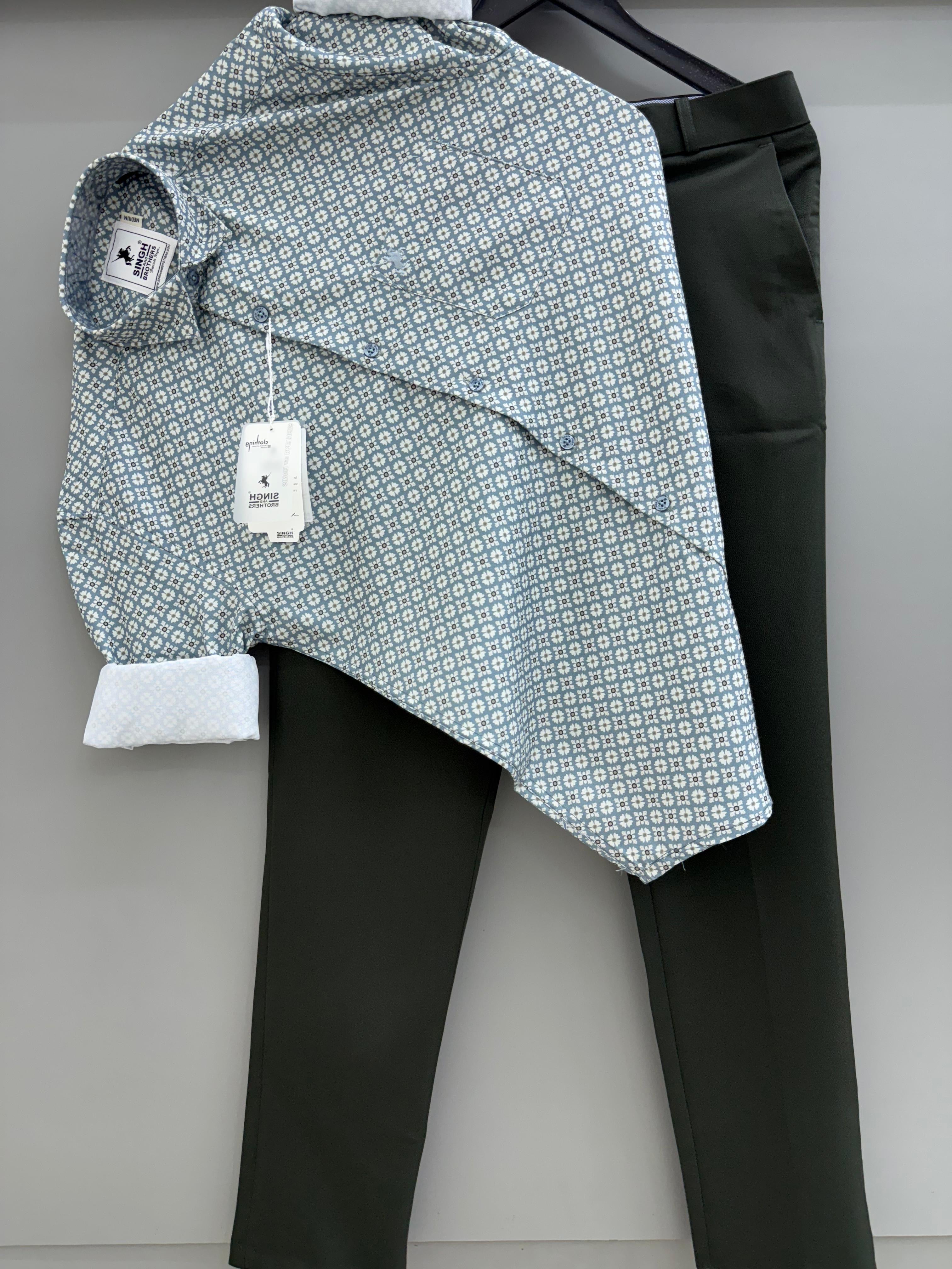 Printed shirt with Pant