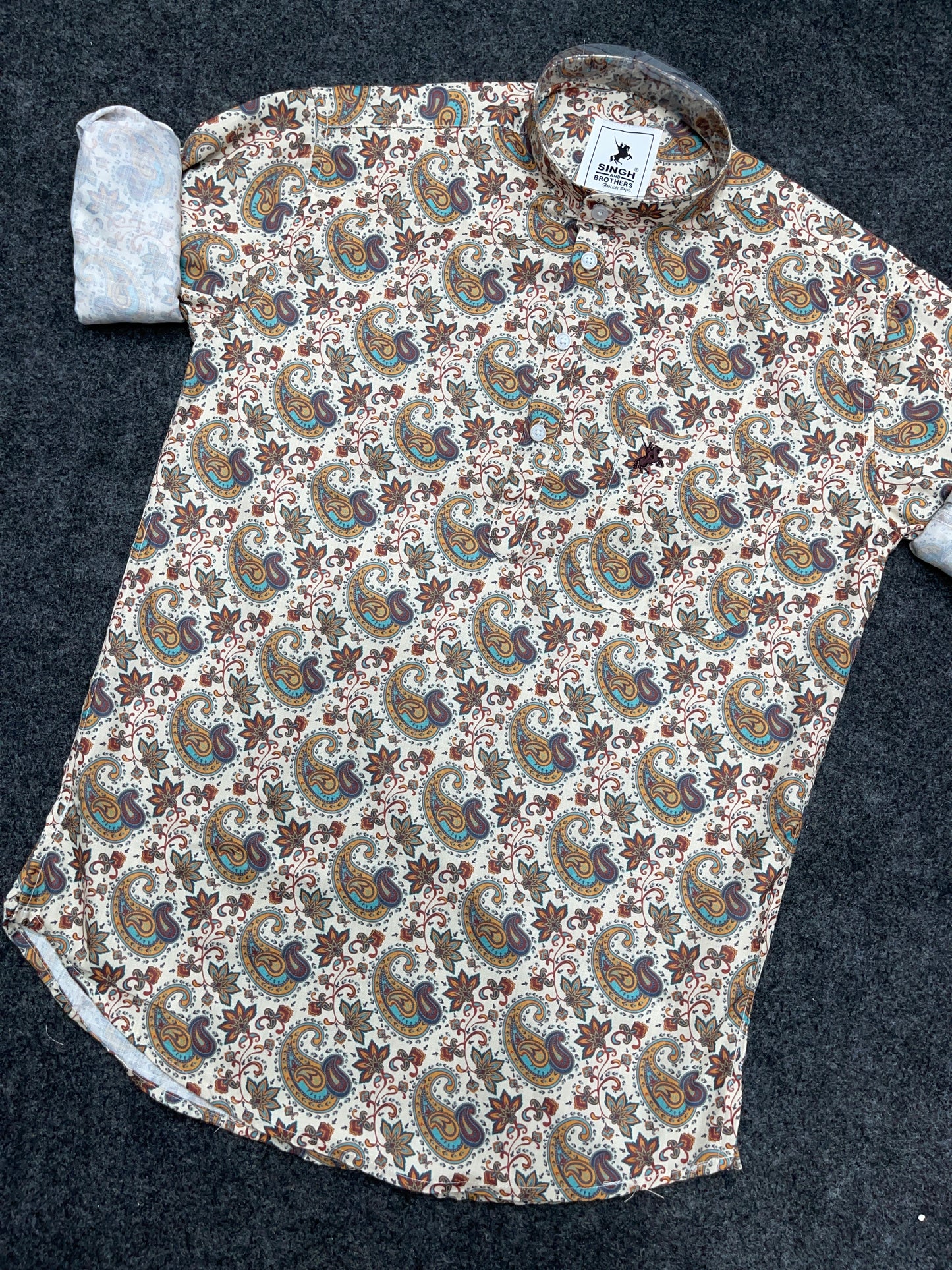 Printed Short Kurta