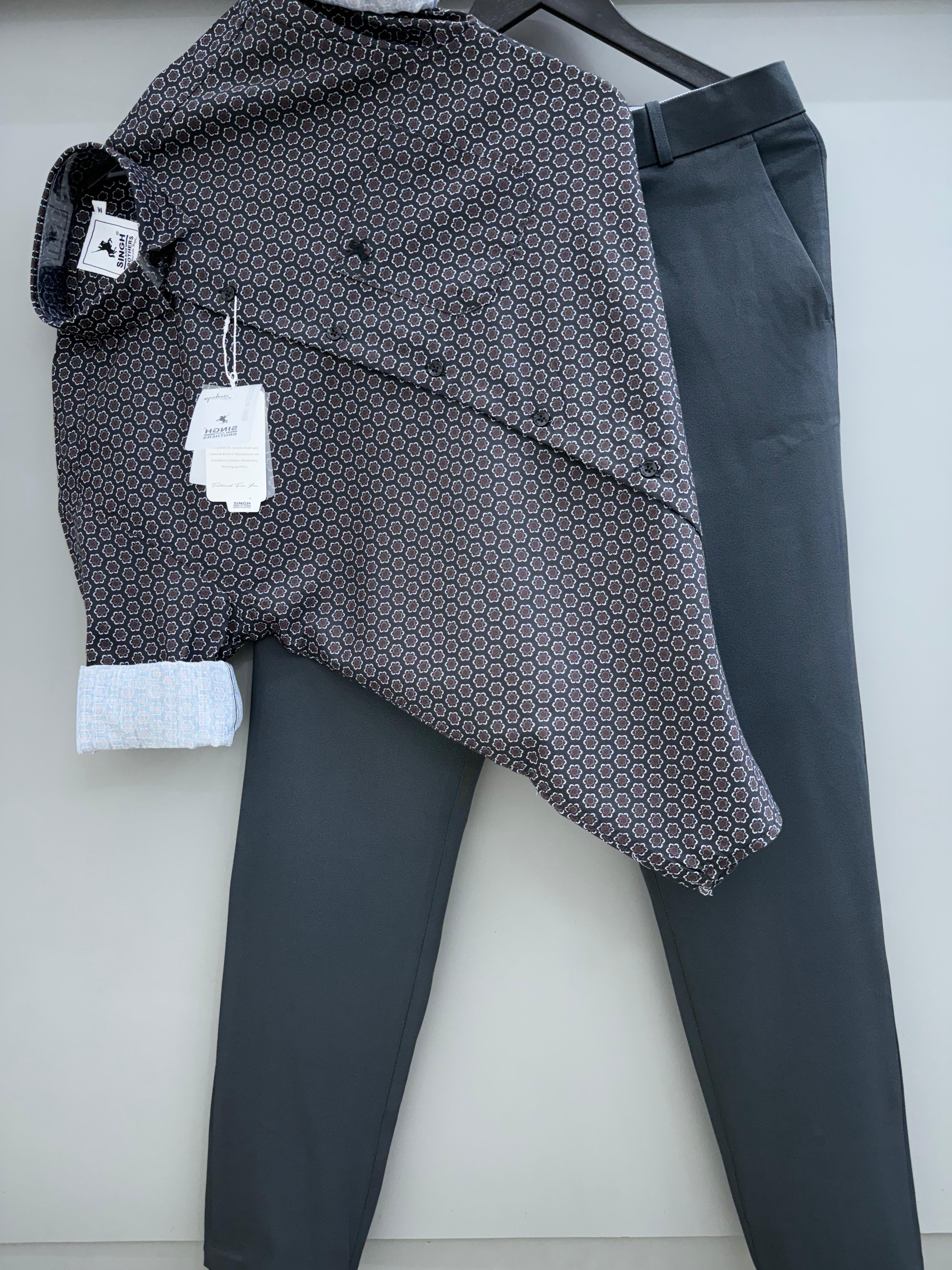 Printed shirt with Pant