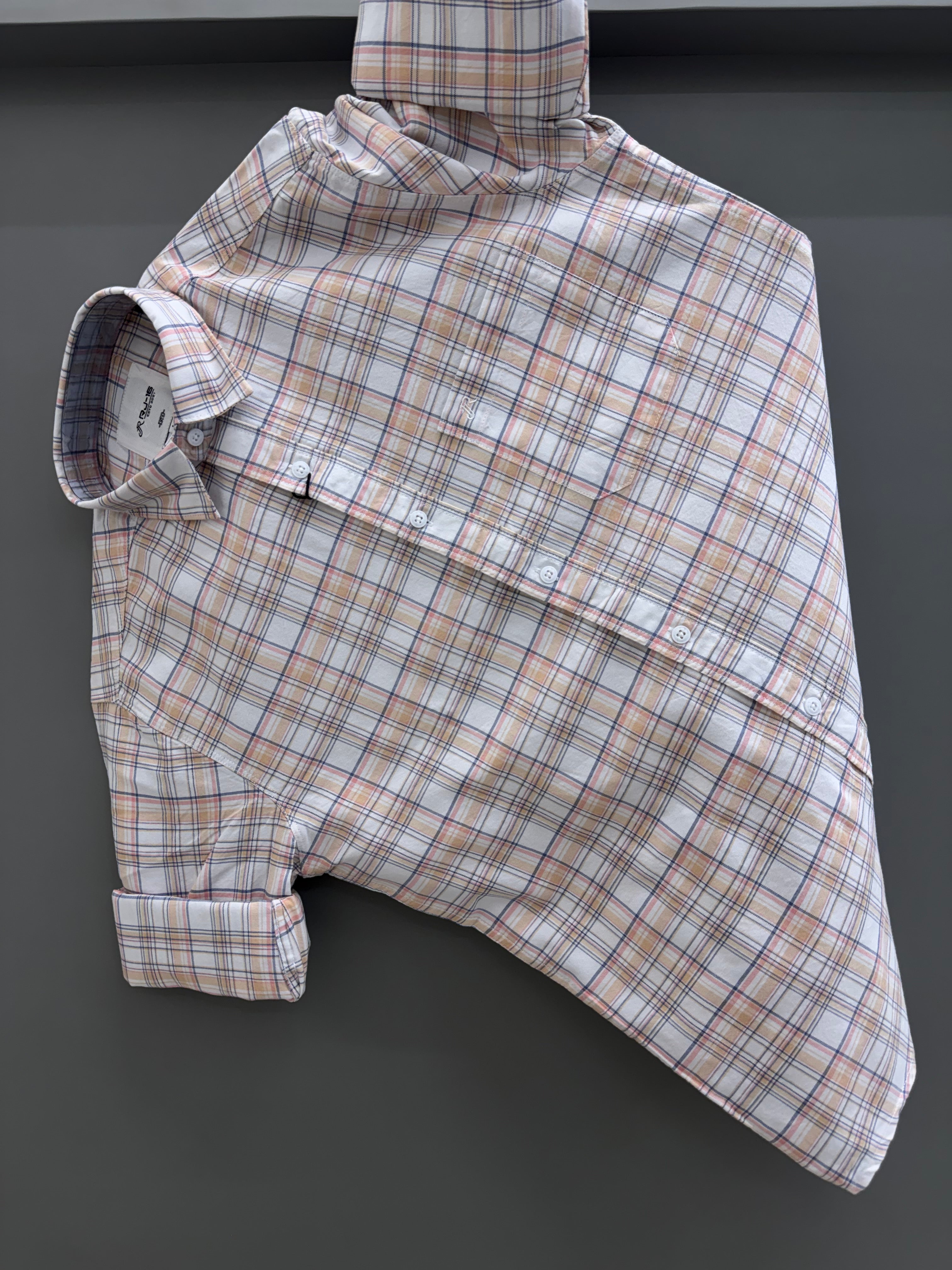 Heavy Oxford check Shirt