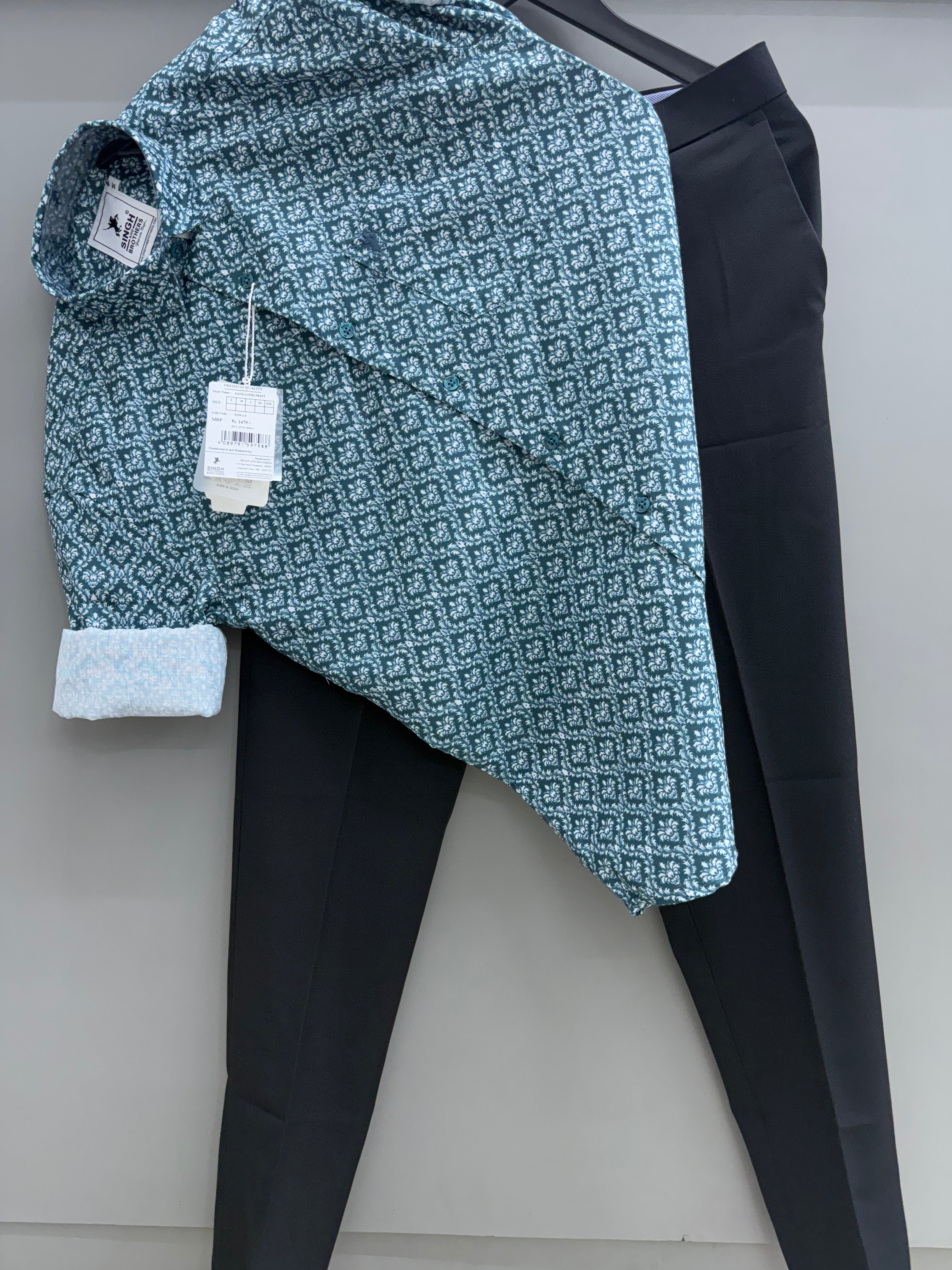 Printed shirt with Pant
