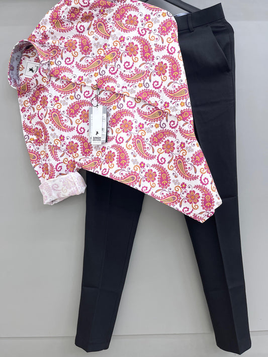 Printed Shirt with Trouser Pant (Combo)