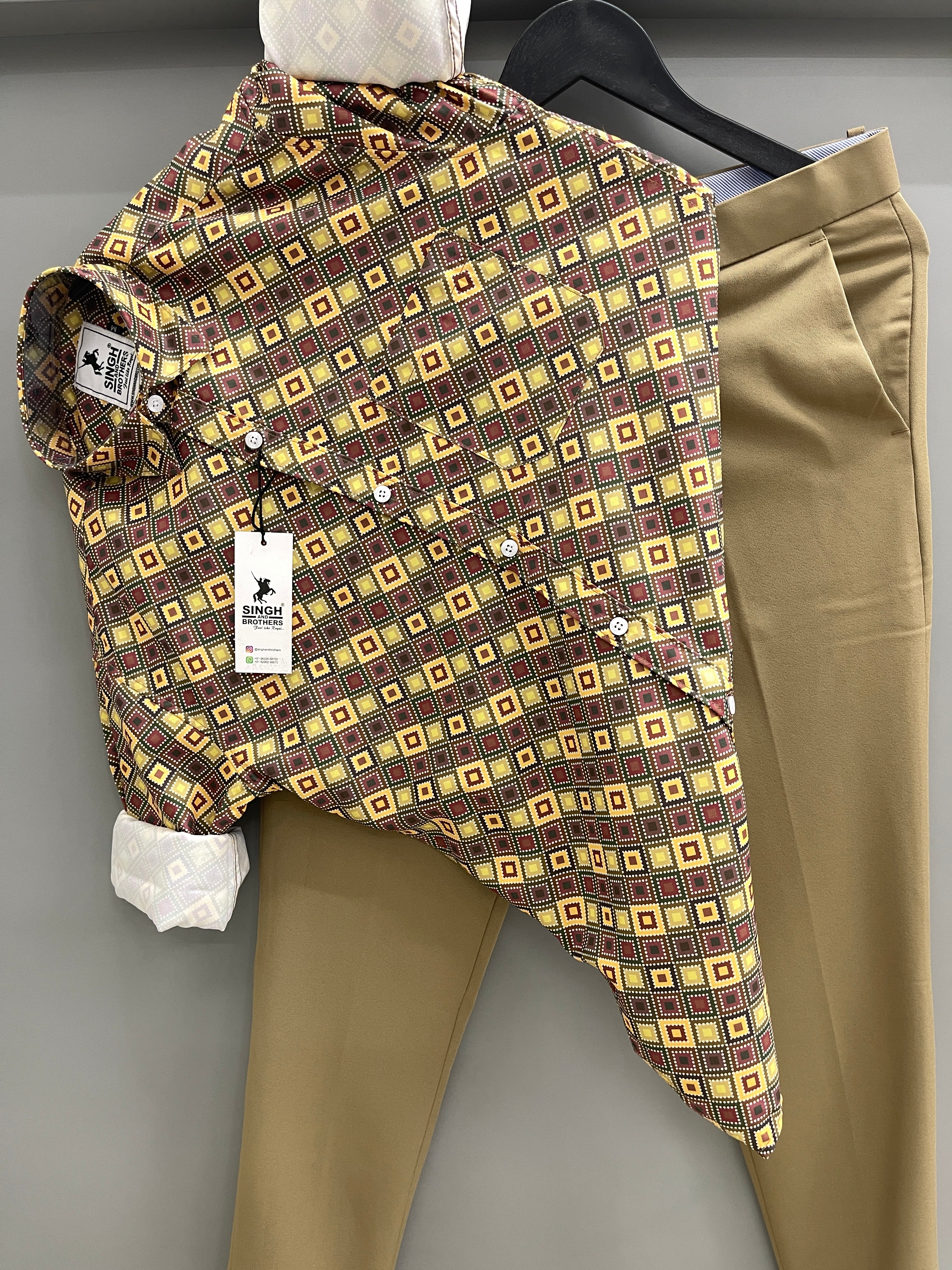 Printed shirt with Pant