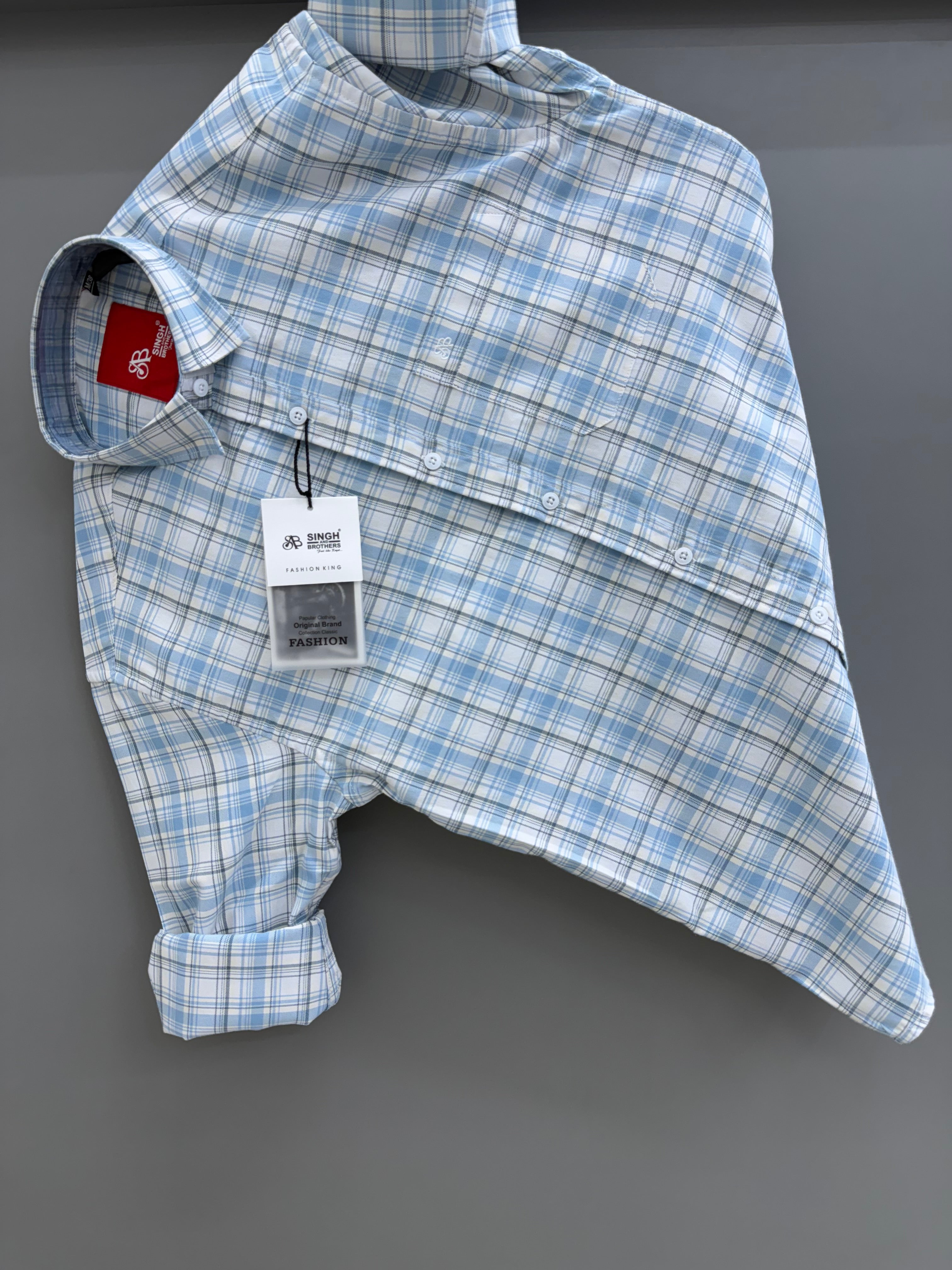 Oxford Check Shirt - 06012026