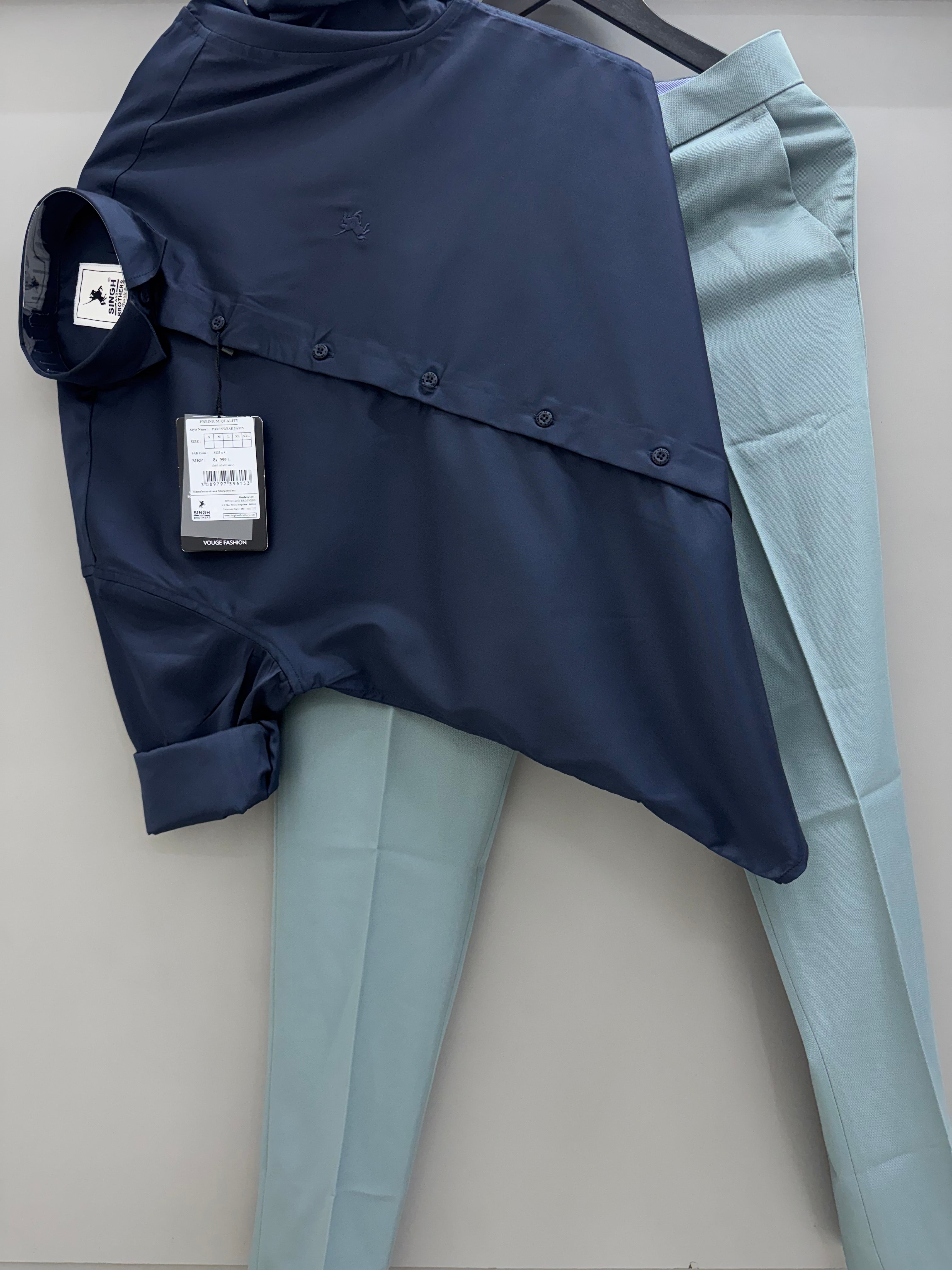 Partywear With Formal Pant