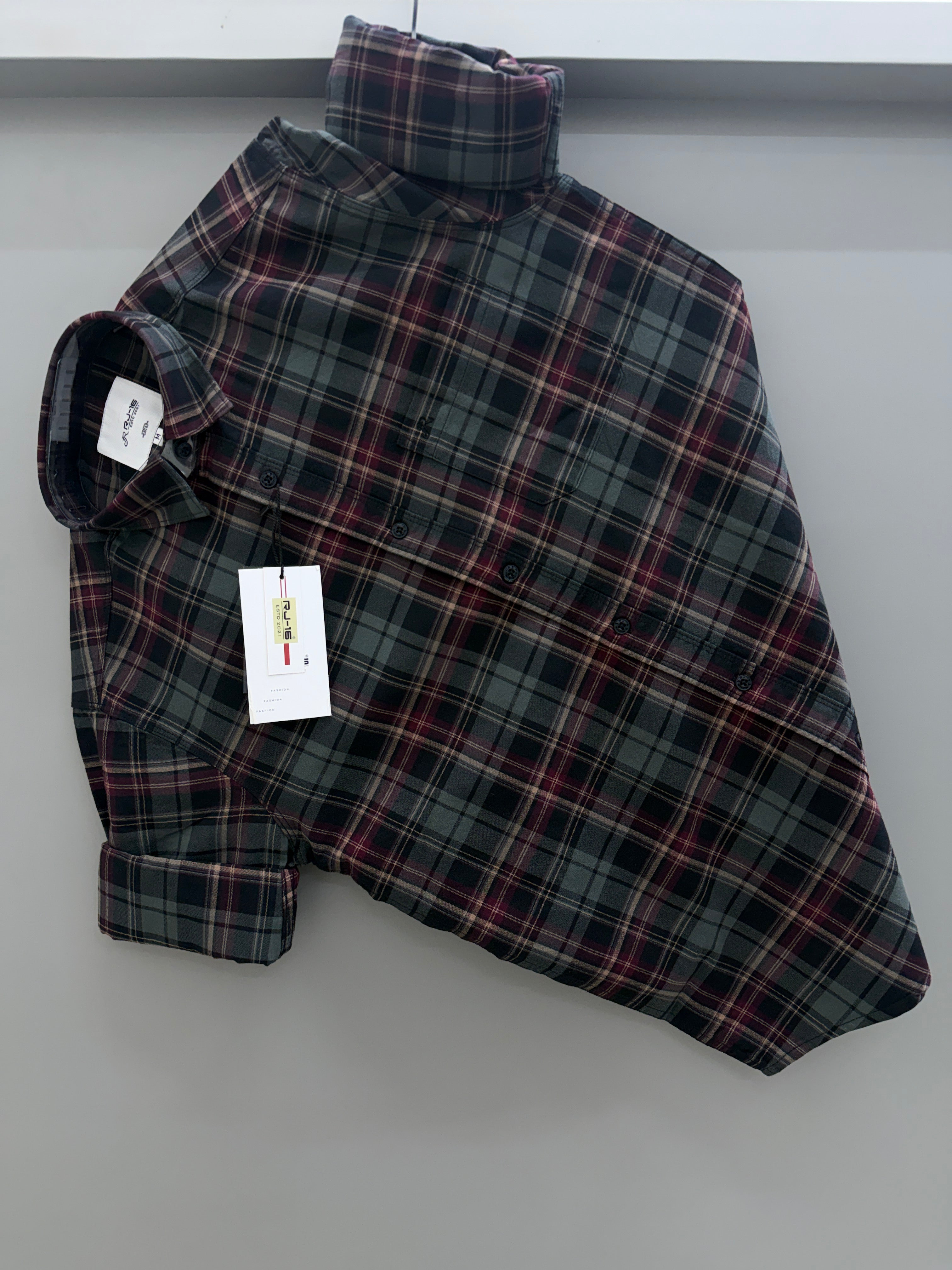 Heavy Oxford check Shirt