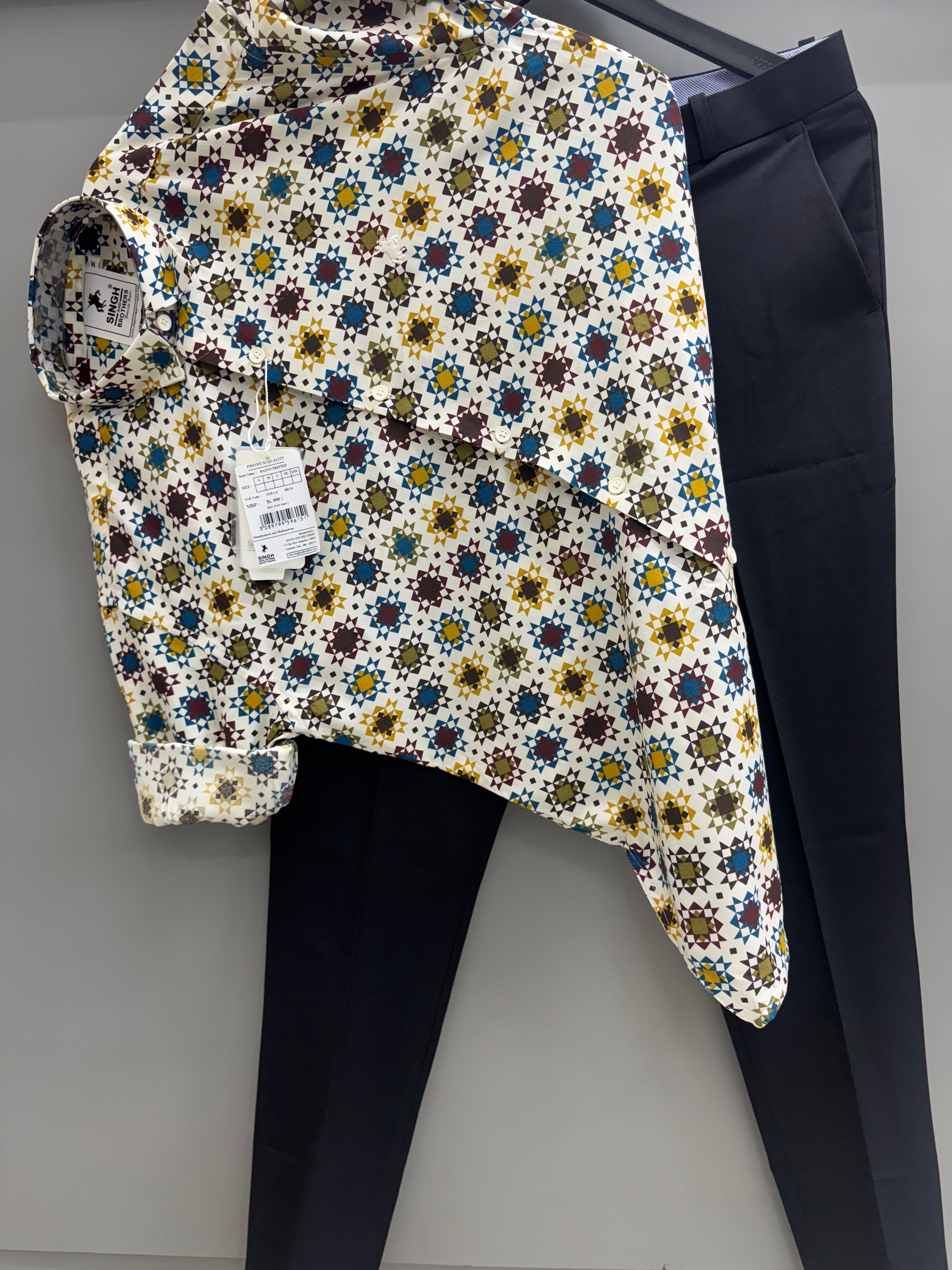 Printed shirt with Pant