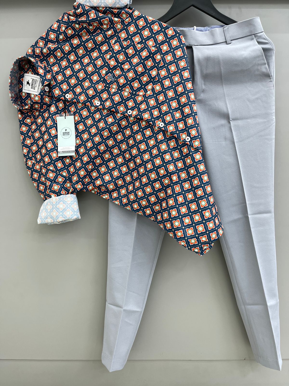 Printed Shirt with Trouser Pant (Combo)