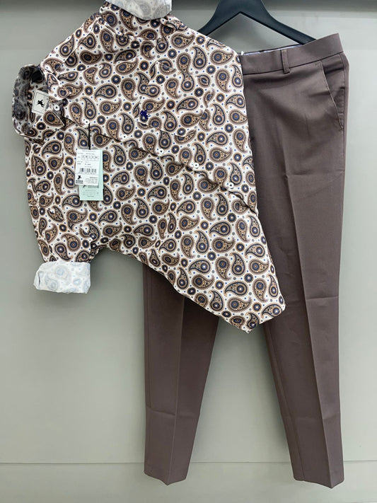 Printed Shirt with Trouser Pant (Combo)