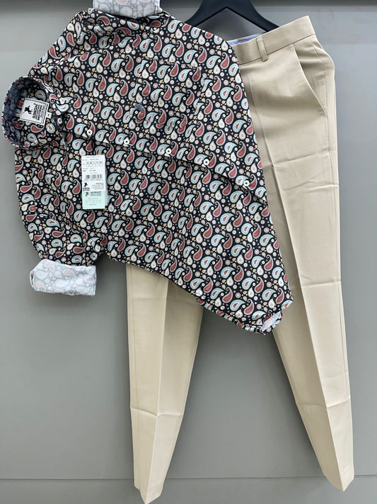 Printed Shirt with Trouser Pant (Combo)