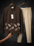 Bottom printed Shirt With Trouser pant