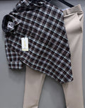 Checks shirt with pant