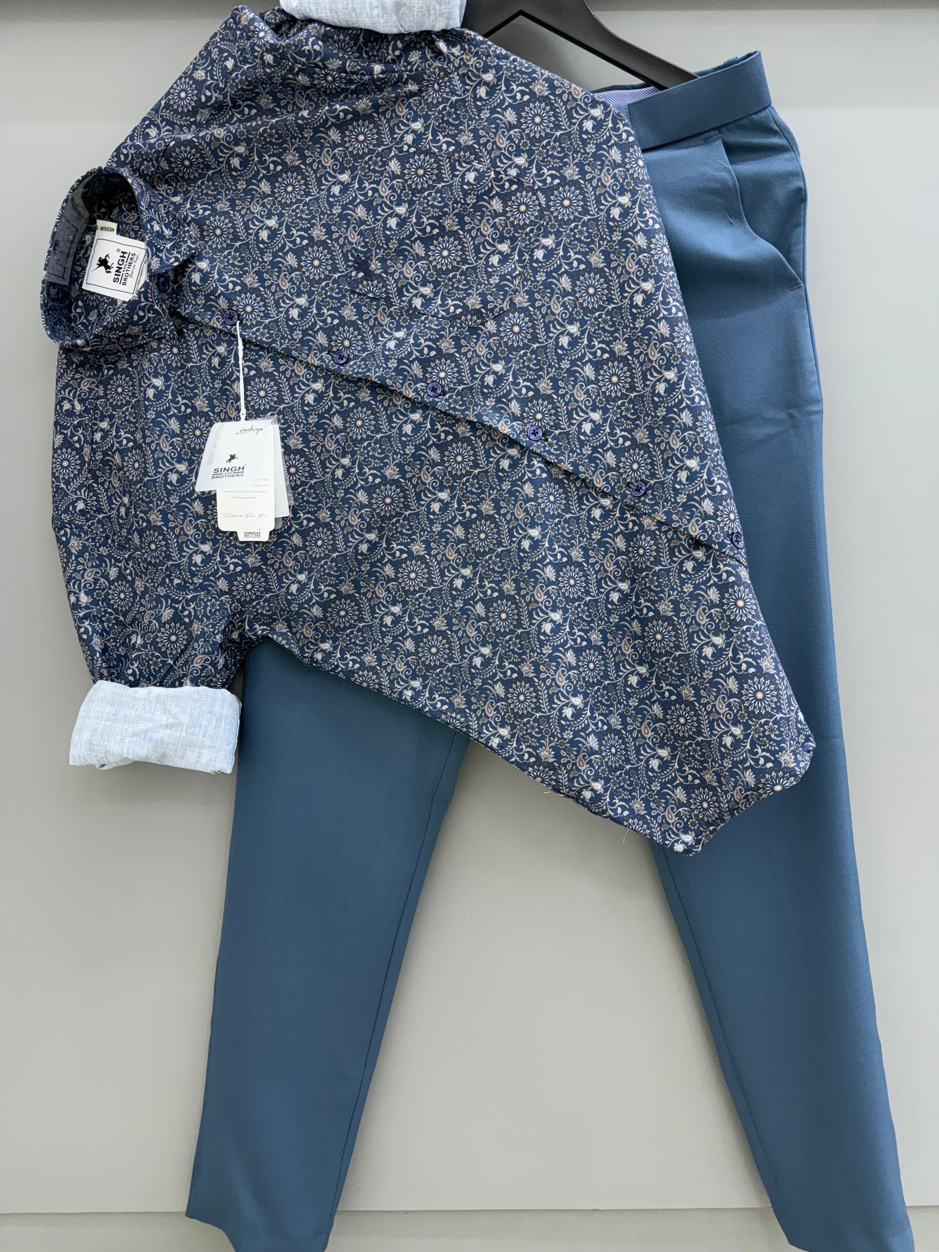 Printed shirt with Pant