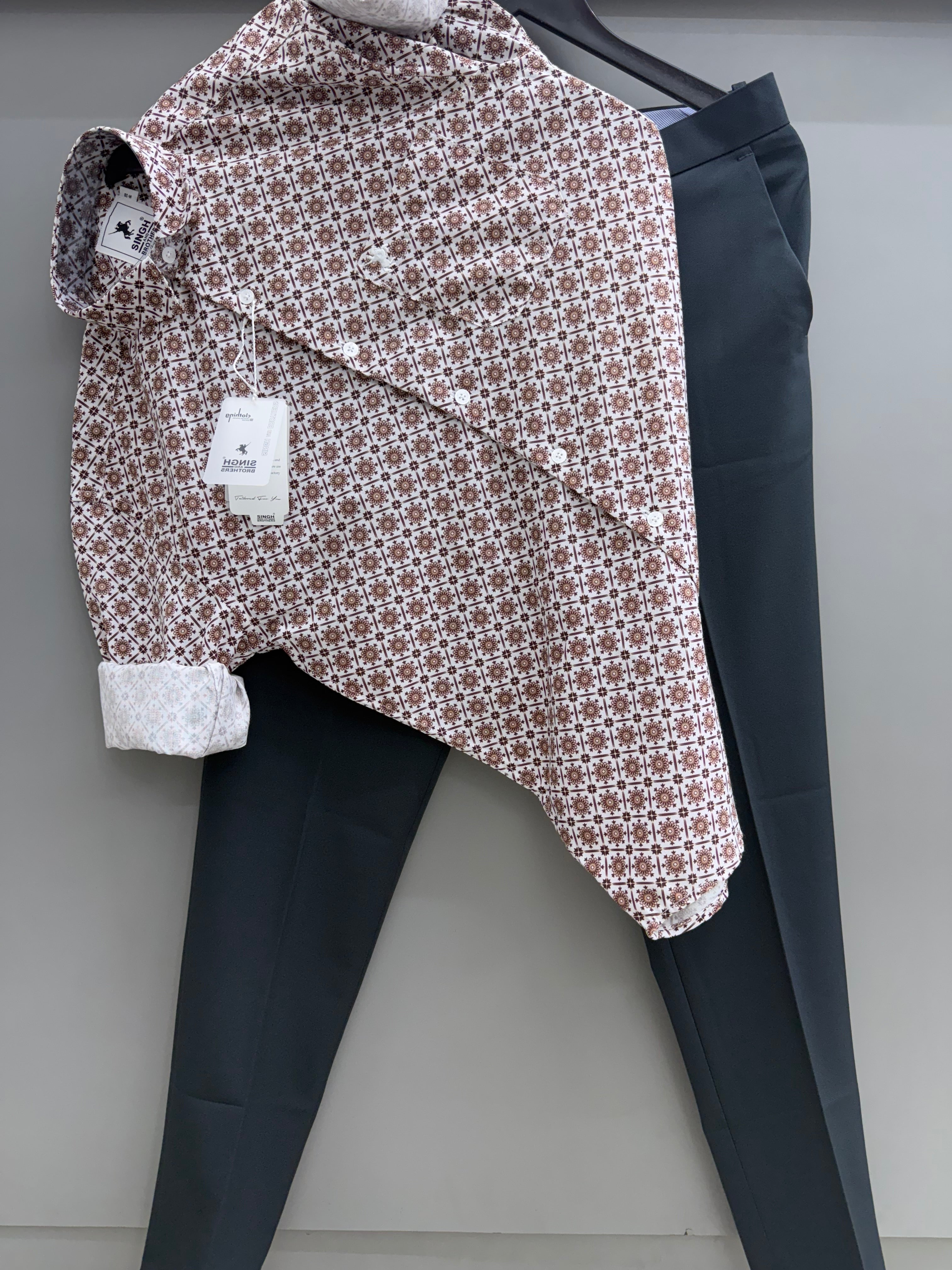 Printed shirt with Pant