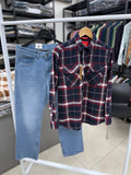 Check Shirt With baggy jeans