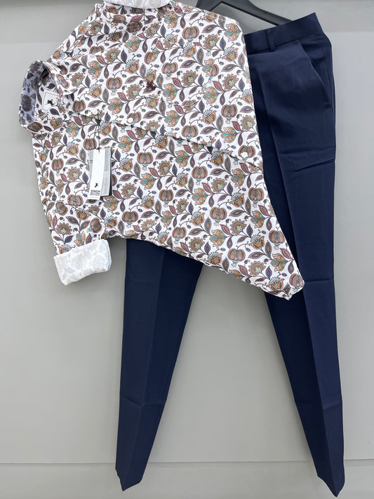 Printed Shirt with Trouser Pant (Combo)