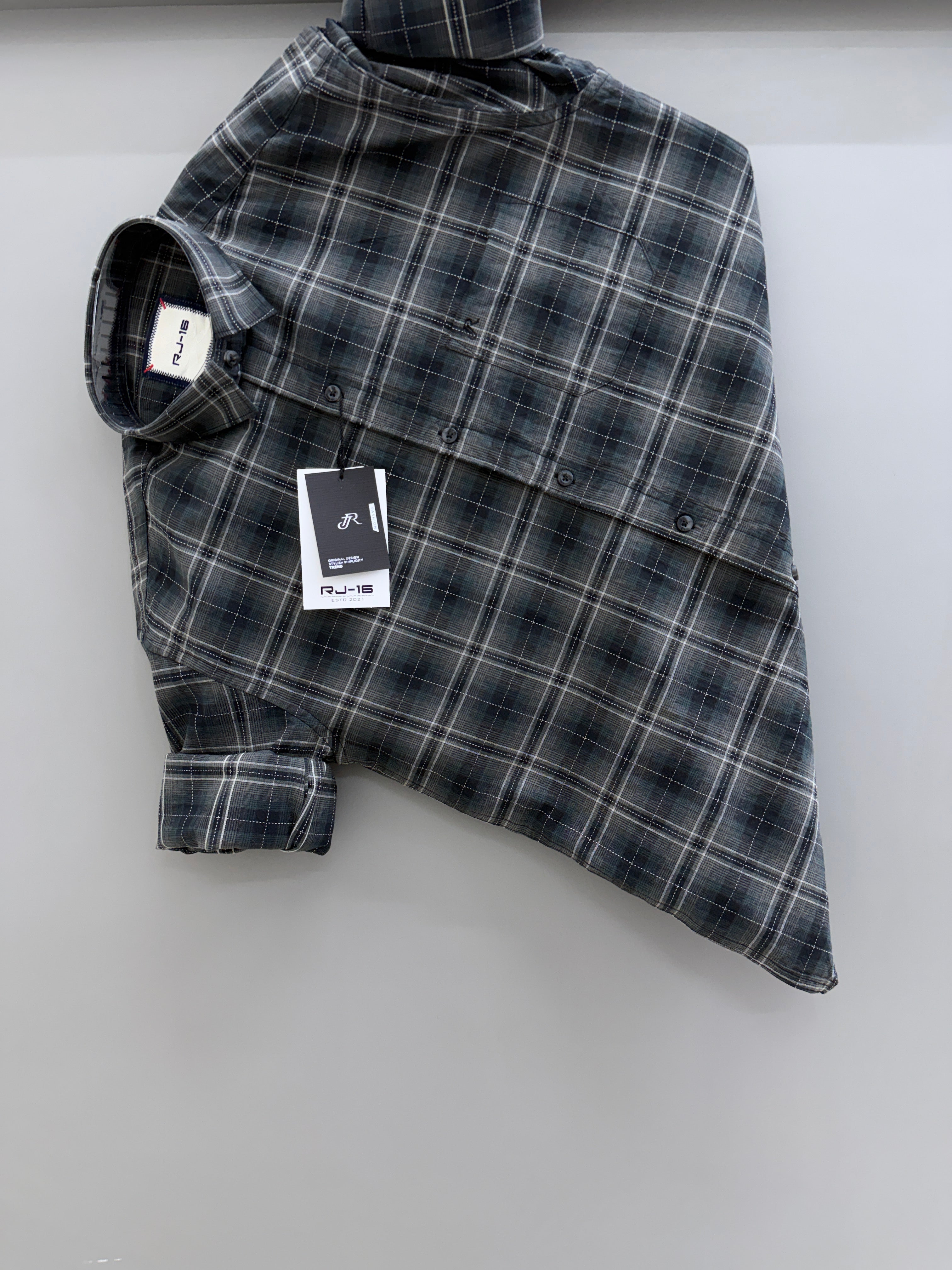 Heavy oxford Check Shirt