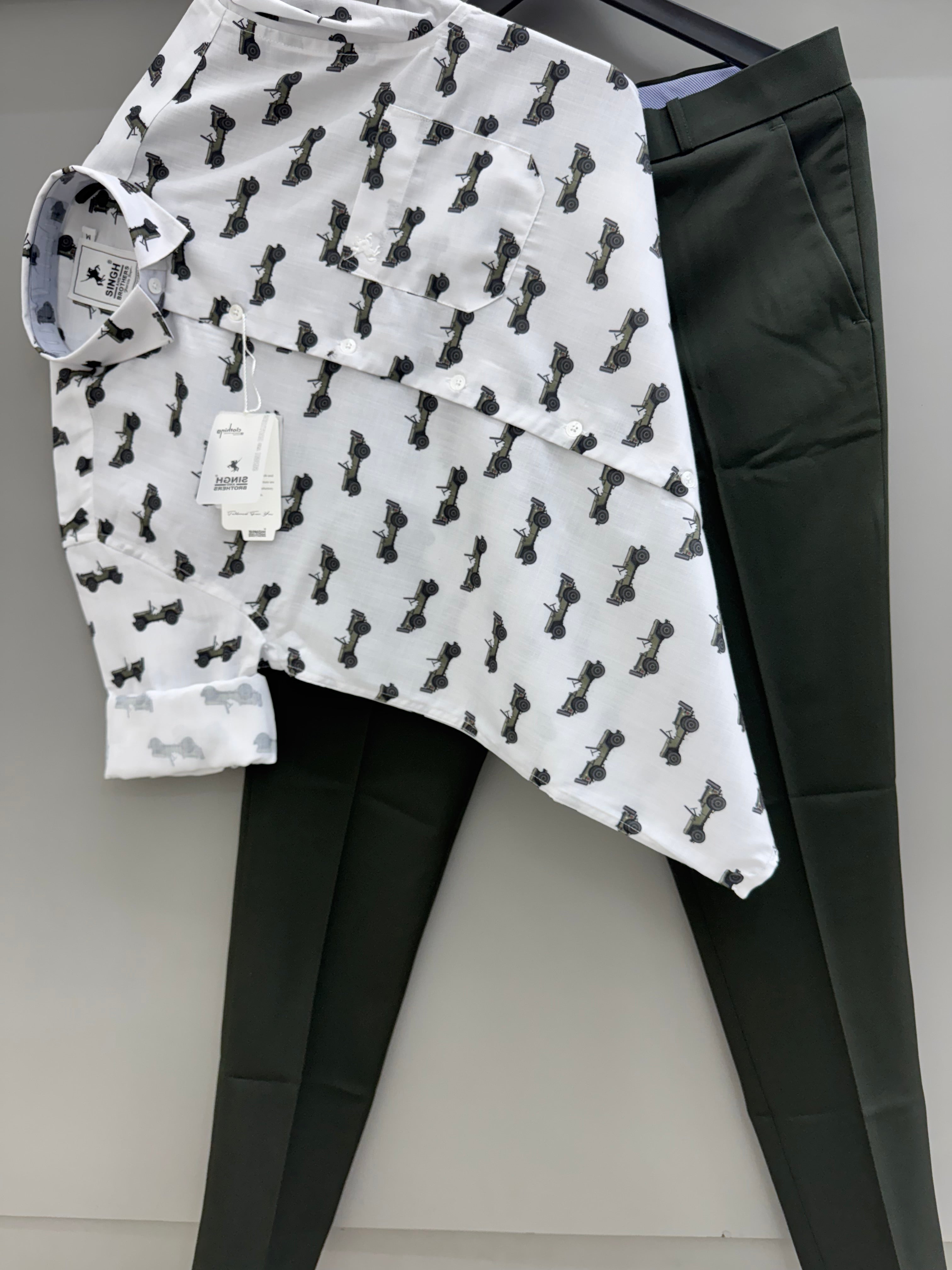 Printed shirt with Pant