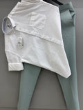 Cotton Oxford Shirt With Formal Pant
