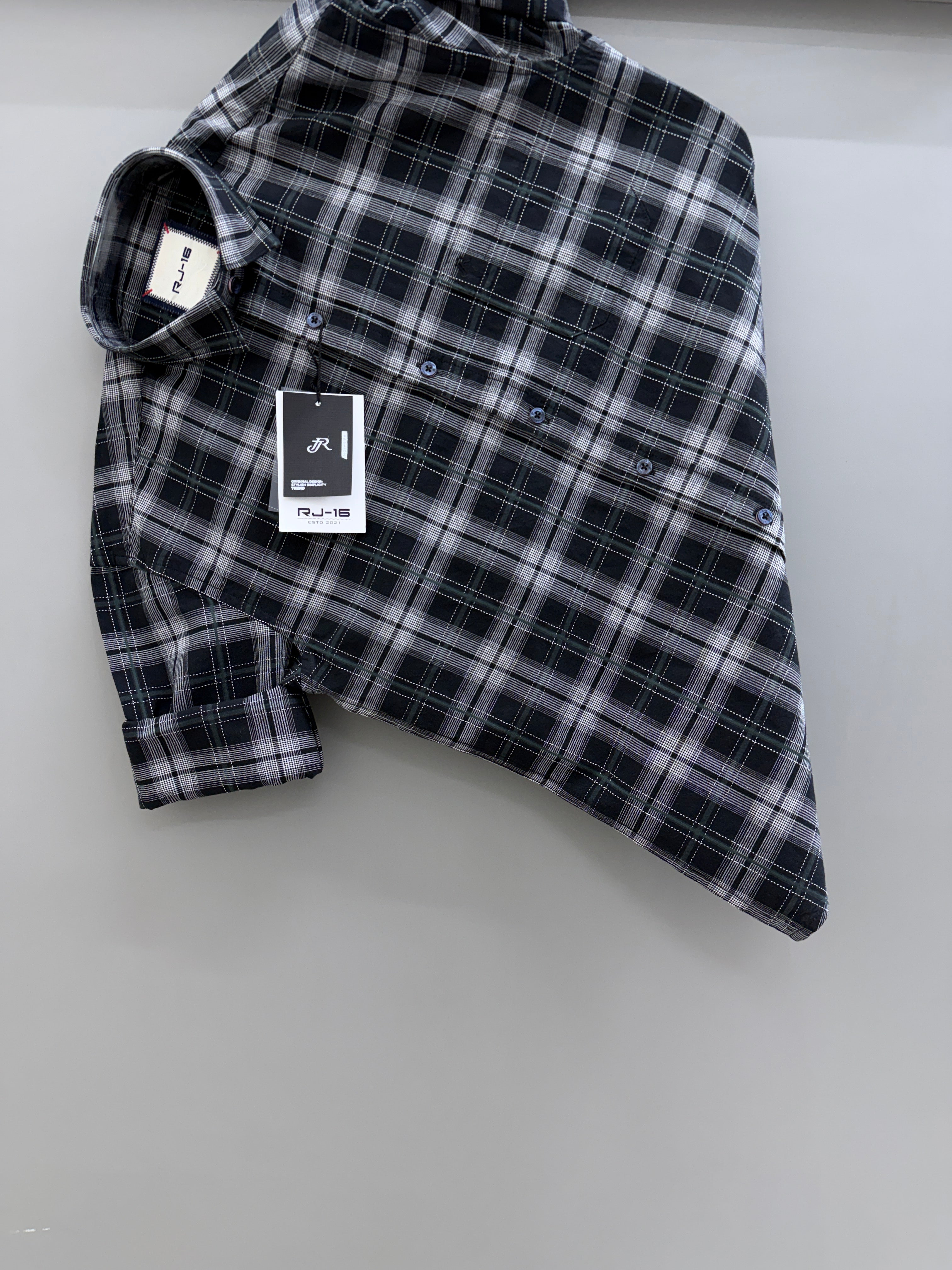 Heavy oxford Check Shirt