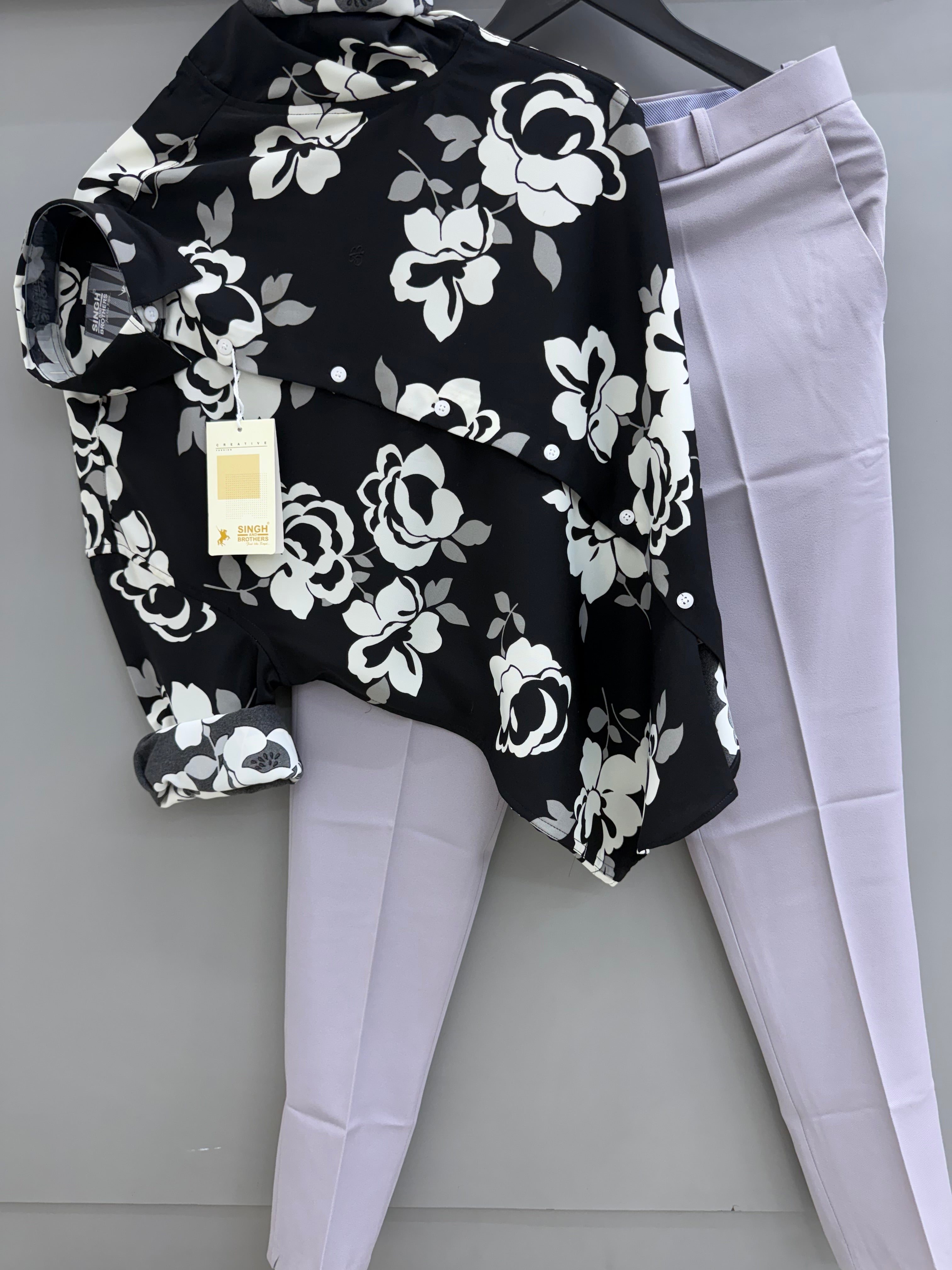 Printed shirt with Pant