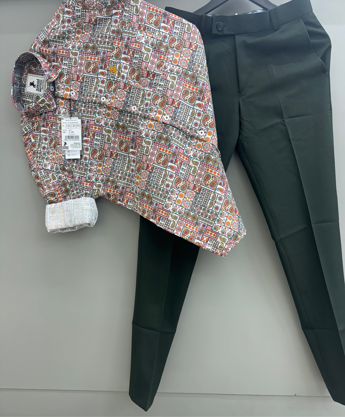 Printed Shirt with Trouser Pant (Combo)