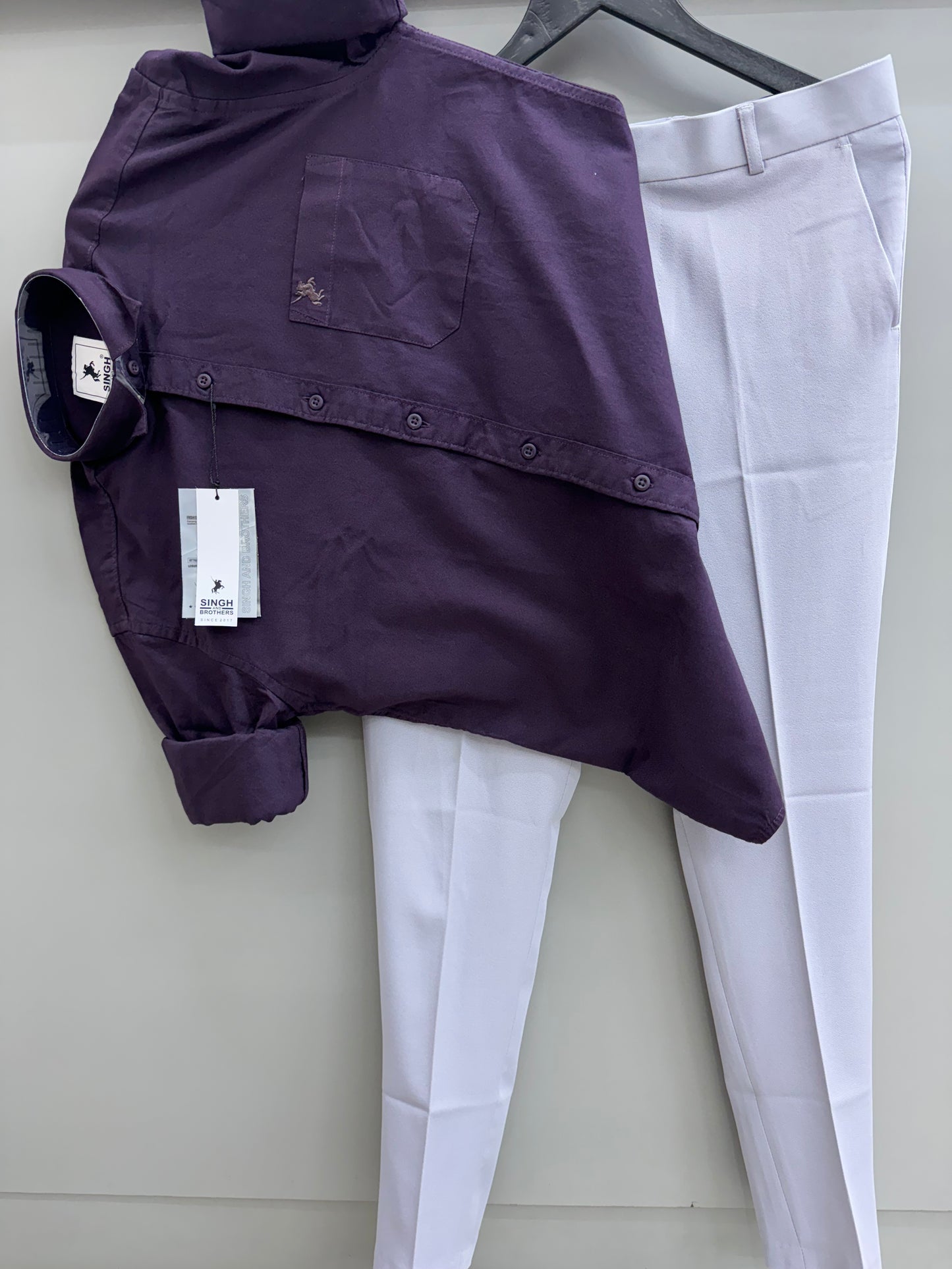 Oxford Shirt With Trouser (Combo)