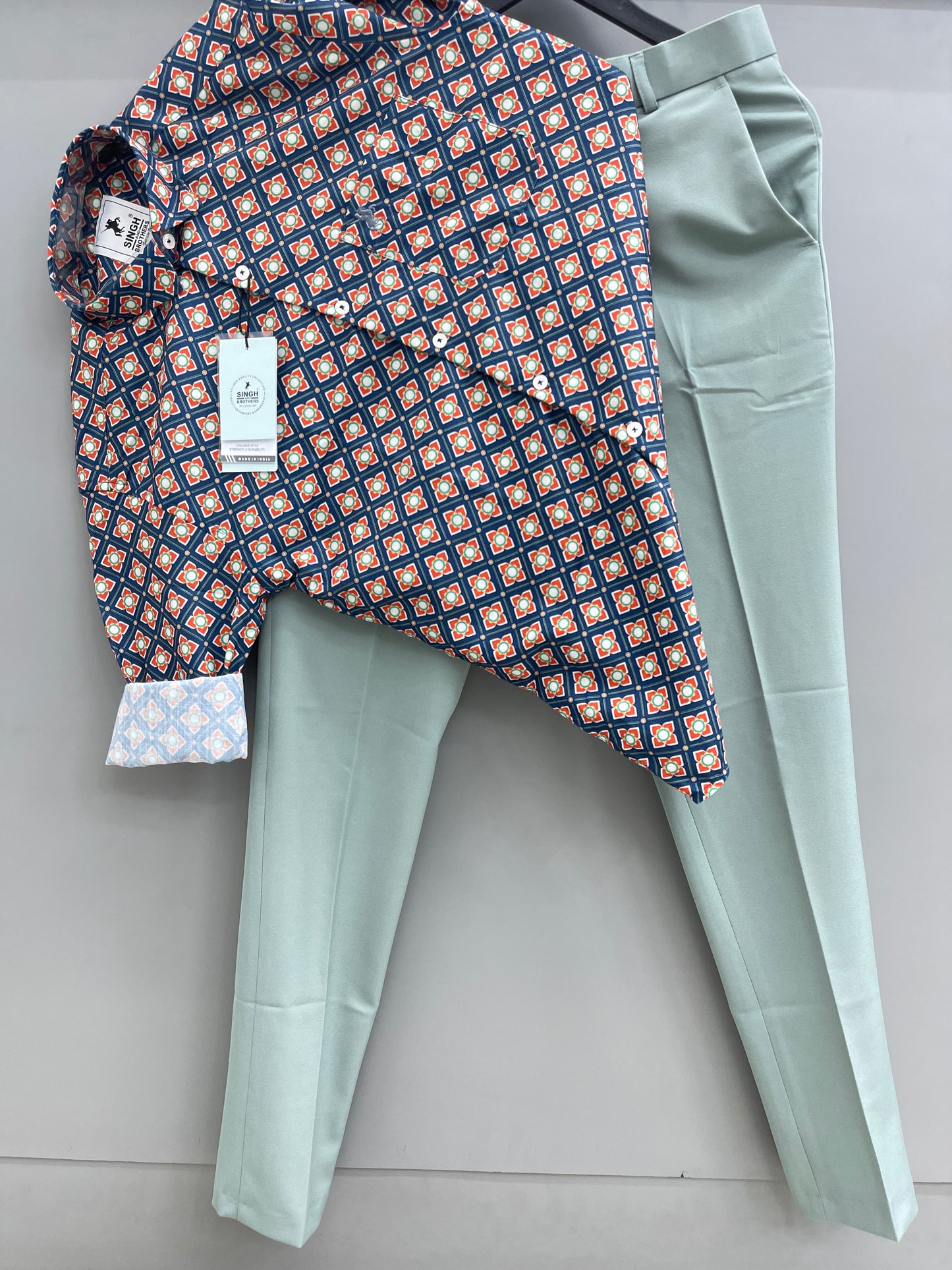 Printed Shirt with Trouser Pant (Combo)