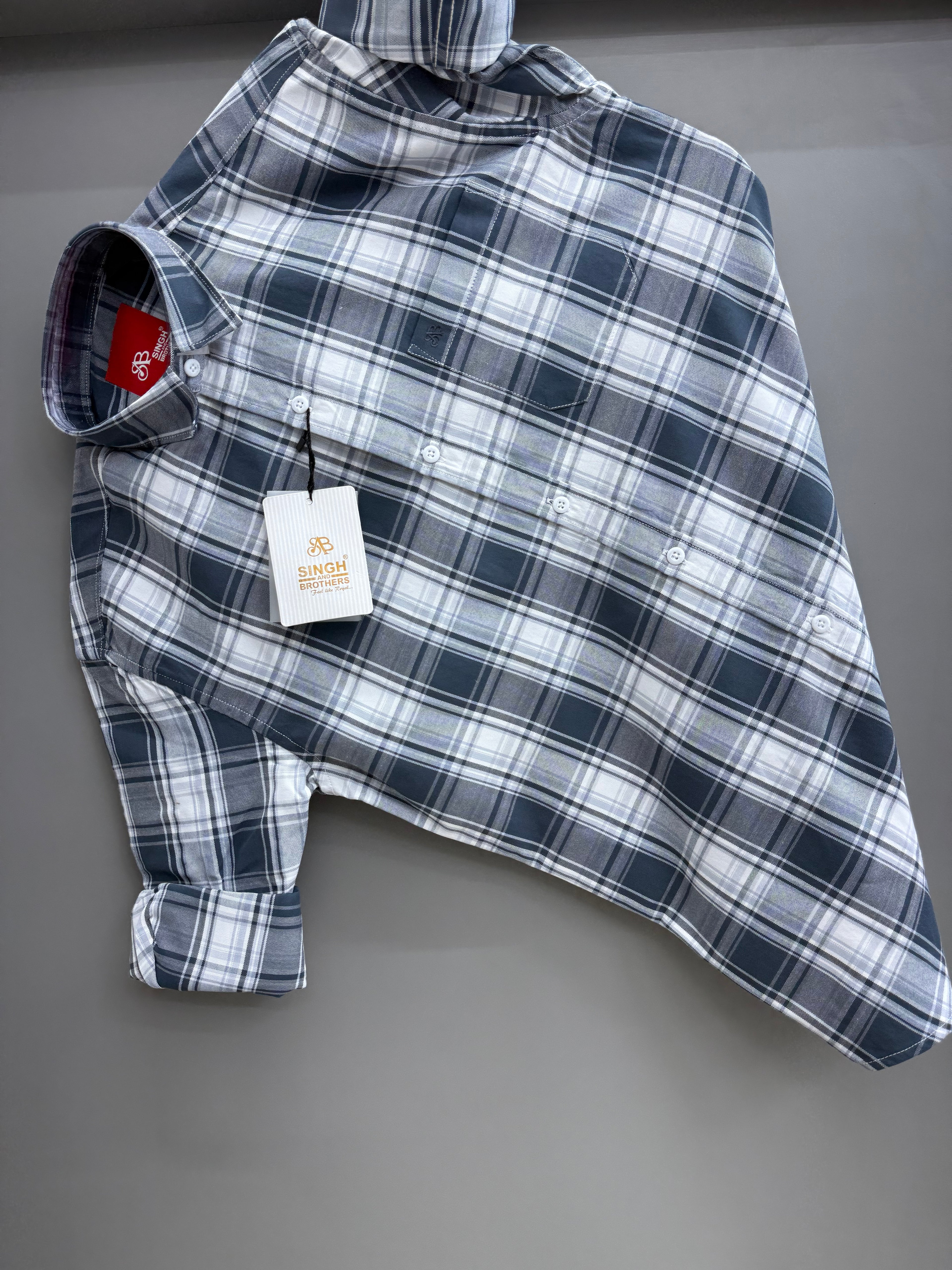 Oxford Check Shirt - 04012026