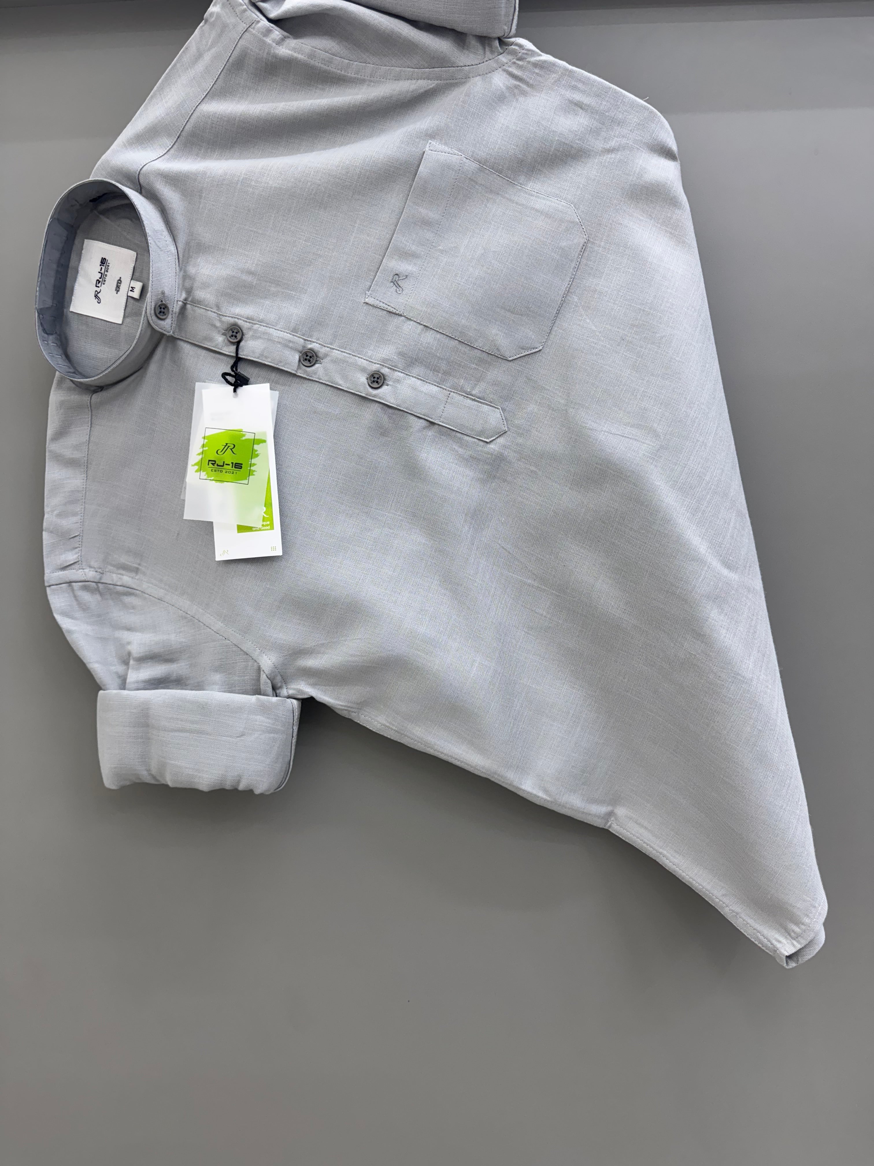 Light grey Short Kurta