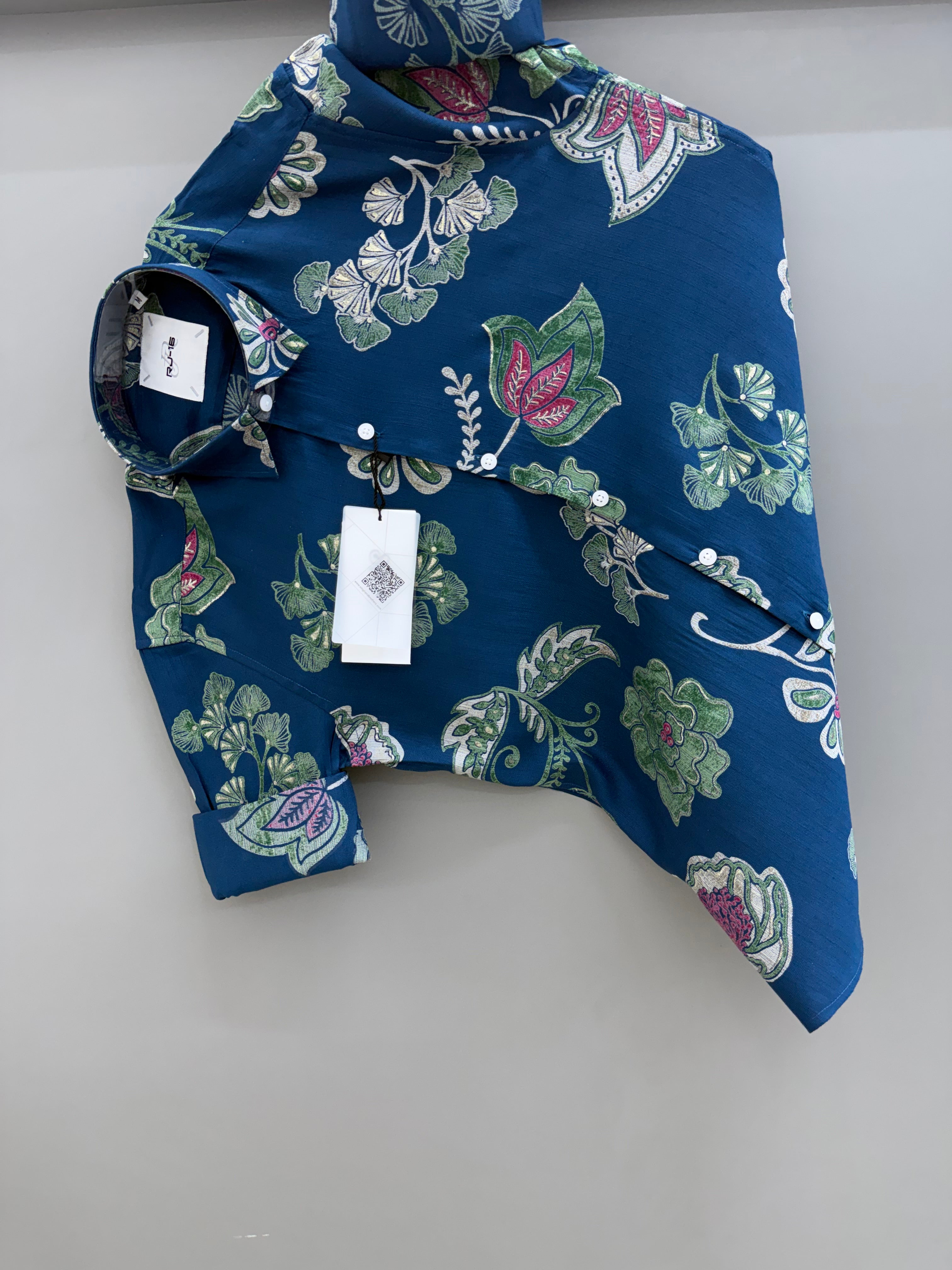 Linen printed shirt ( Summer Special)