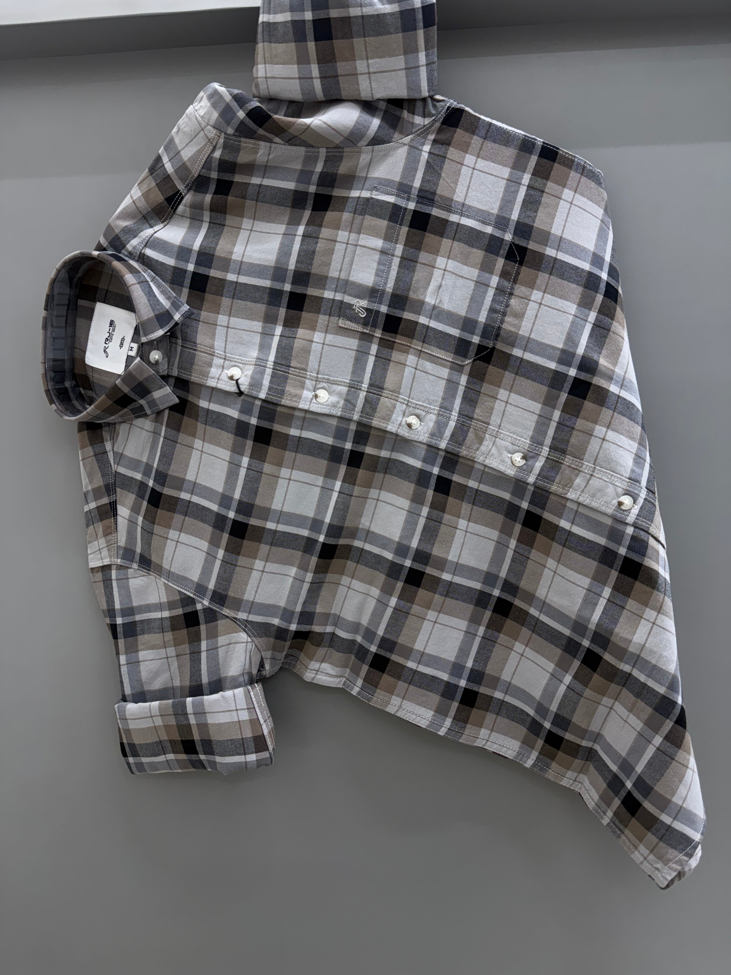 Heavy Oxford check Shirt