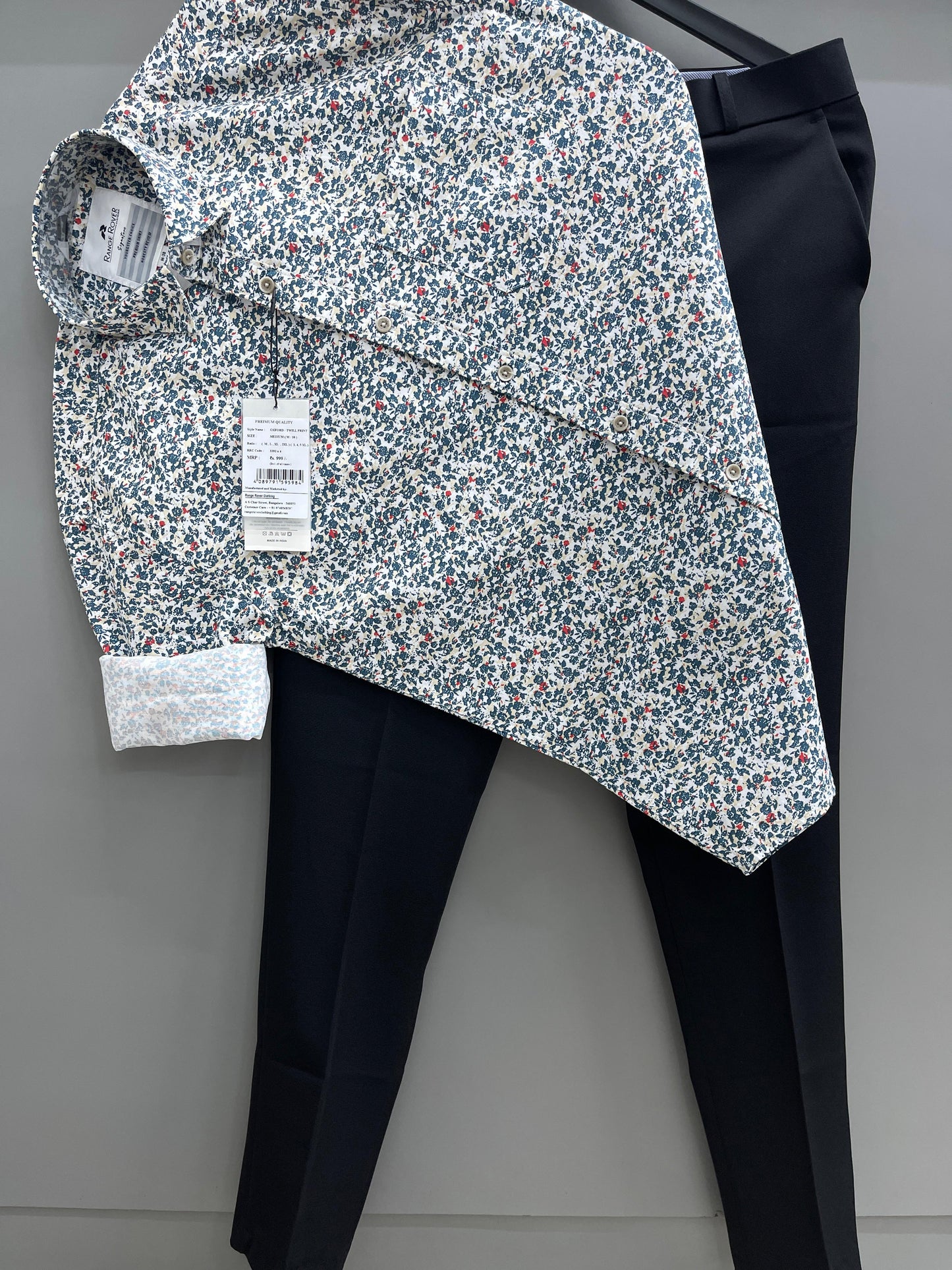 Printed Shirt with Trouser Pant (Combo)