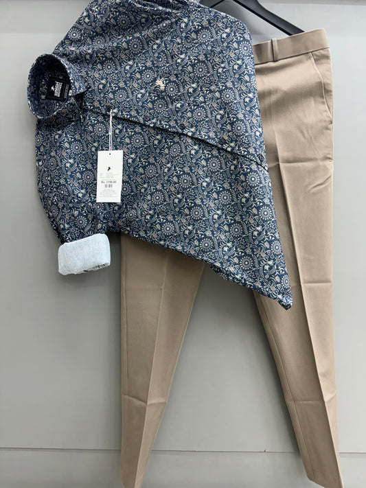 Printed Shirt with Trouser Pant (Combo)