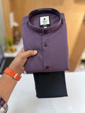 Chinese collar Shirt With Trouser pant