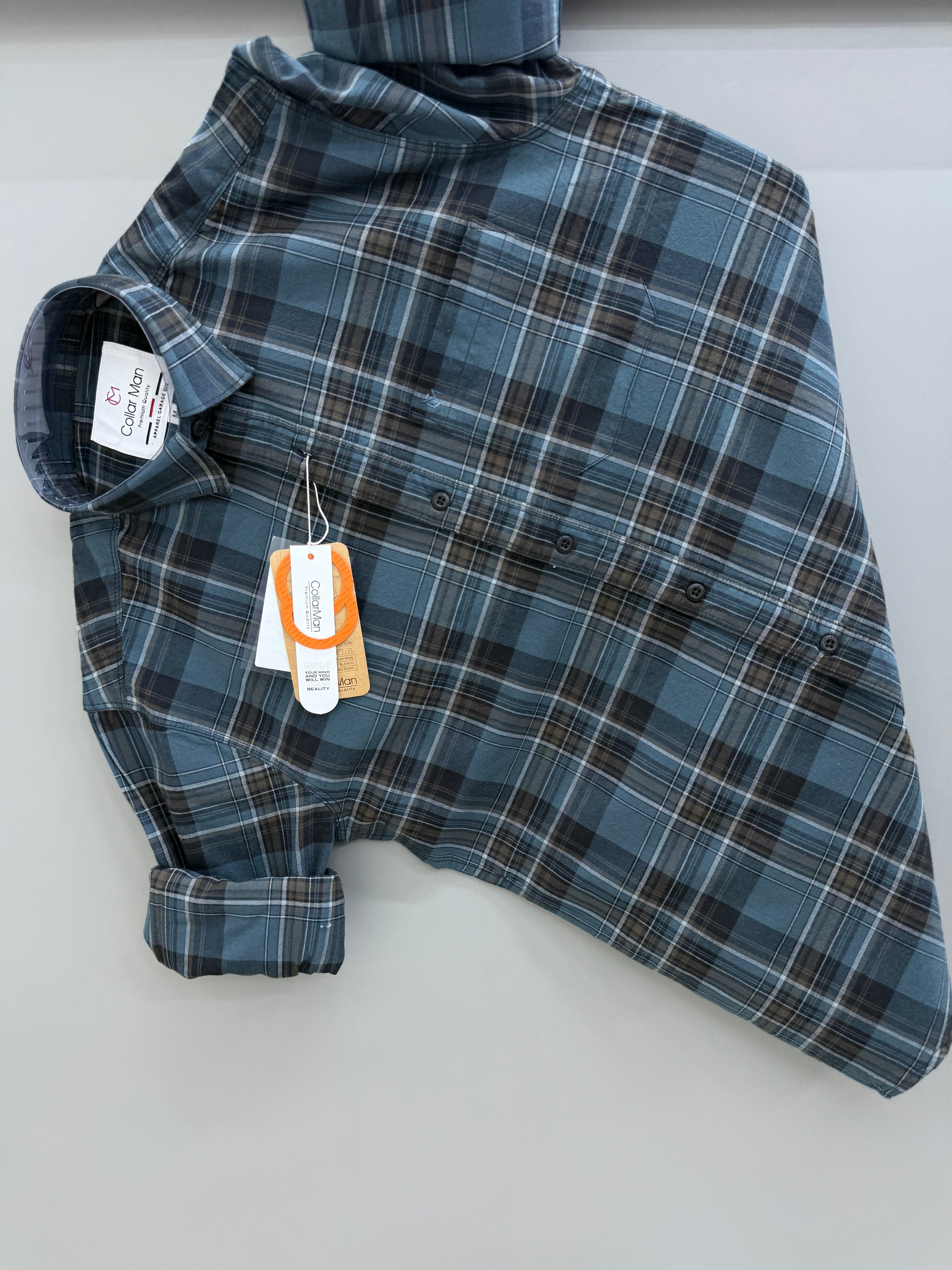 Heavy oxford Checks Shirt