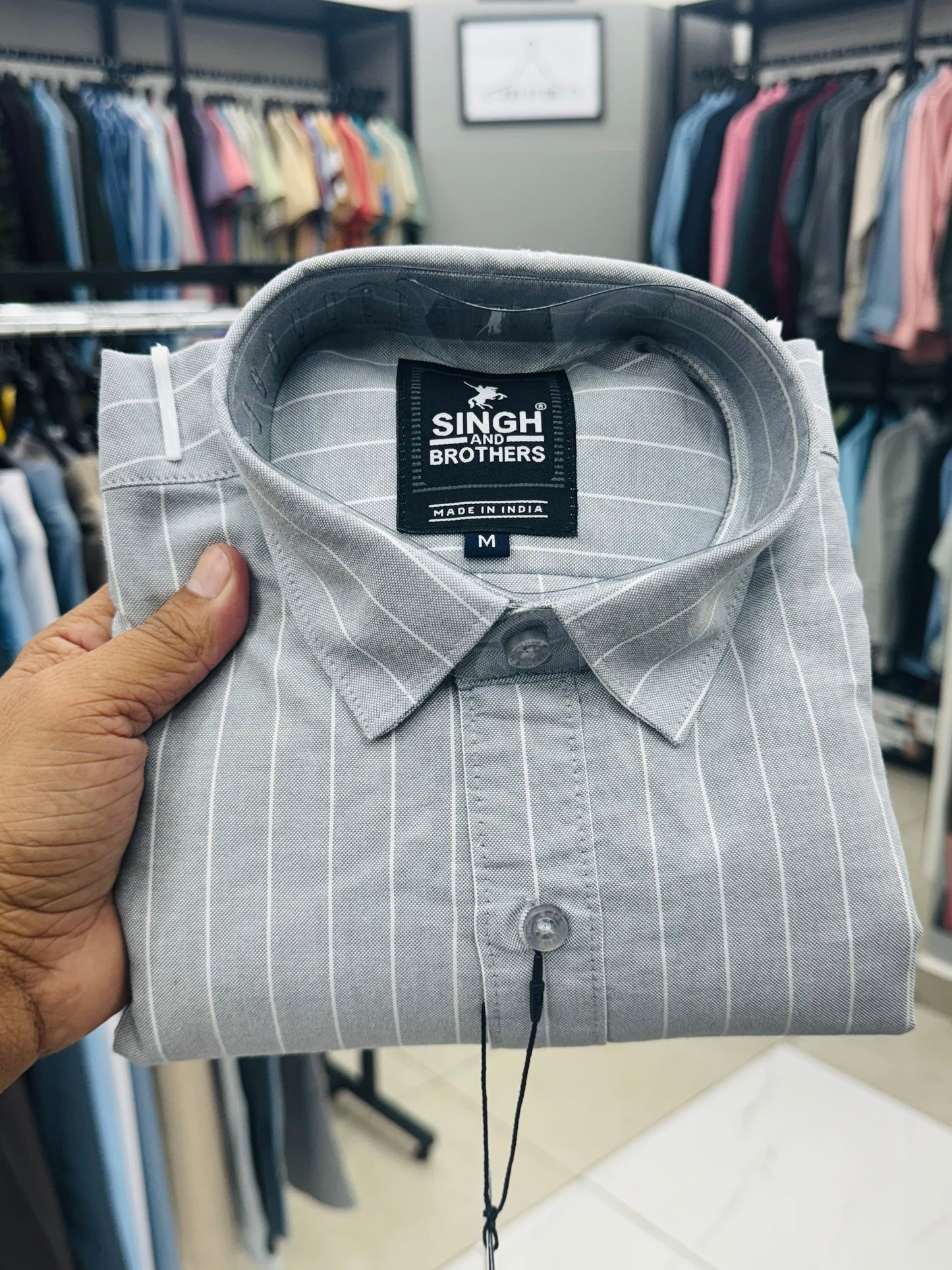 Oxford Strip Shirt