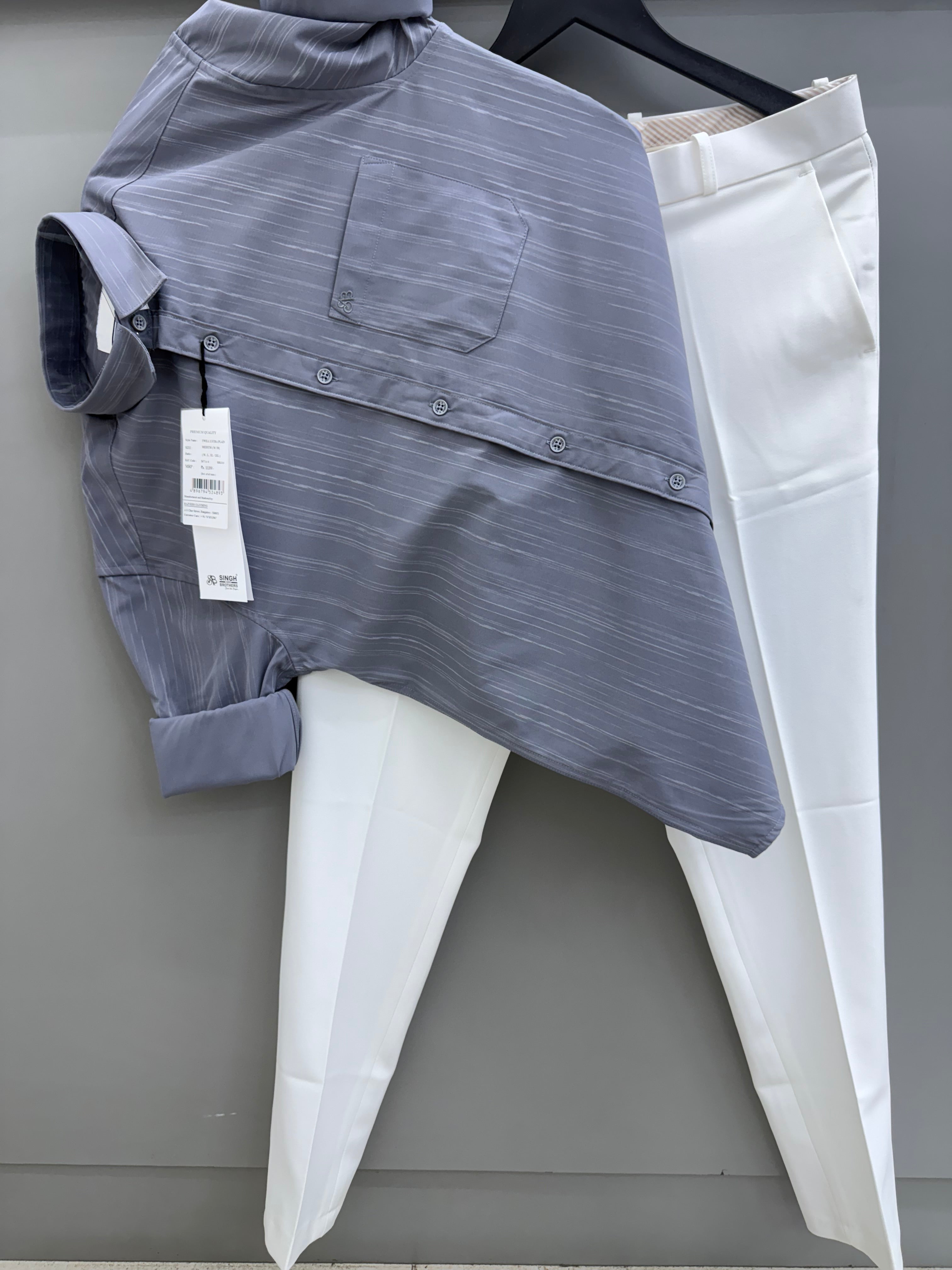 Lycra Shirt With Trouser pant