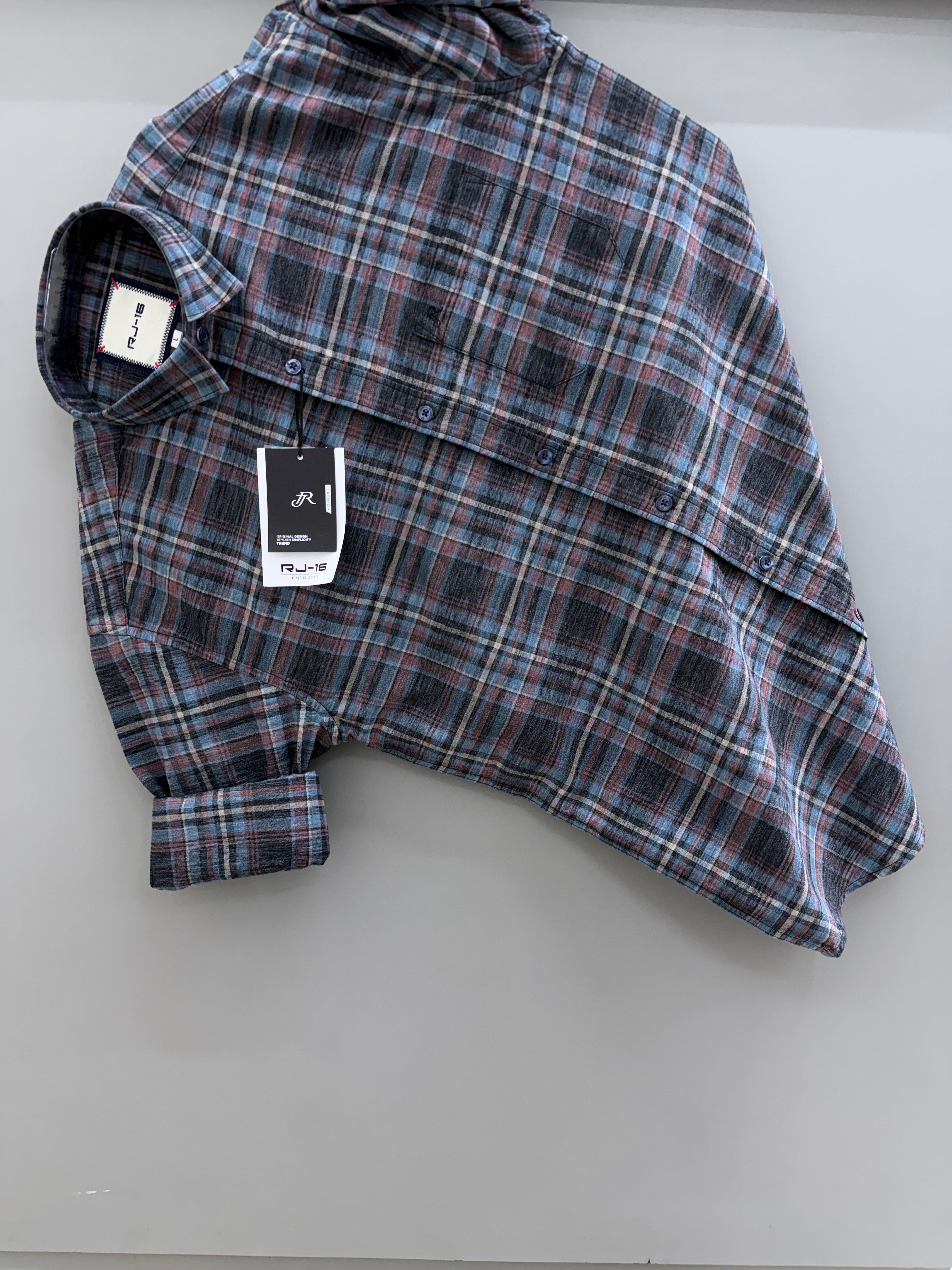 Heavy oxford Check Shirt