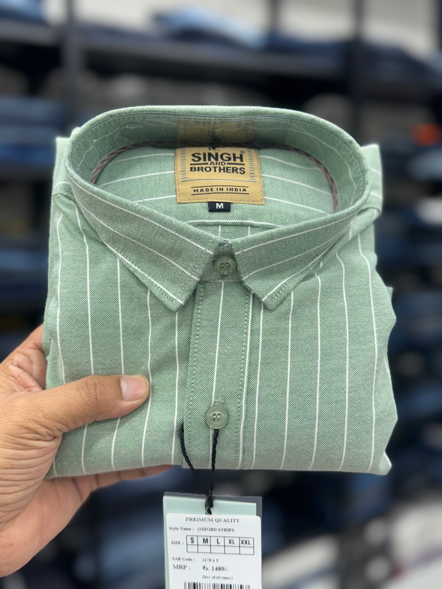 Oxford Strip Shirt