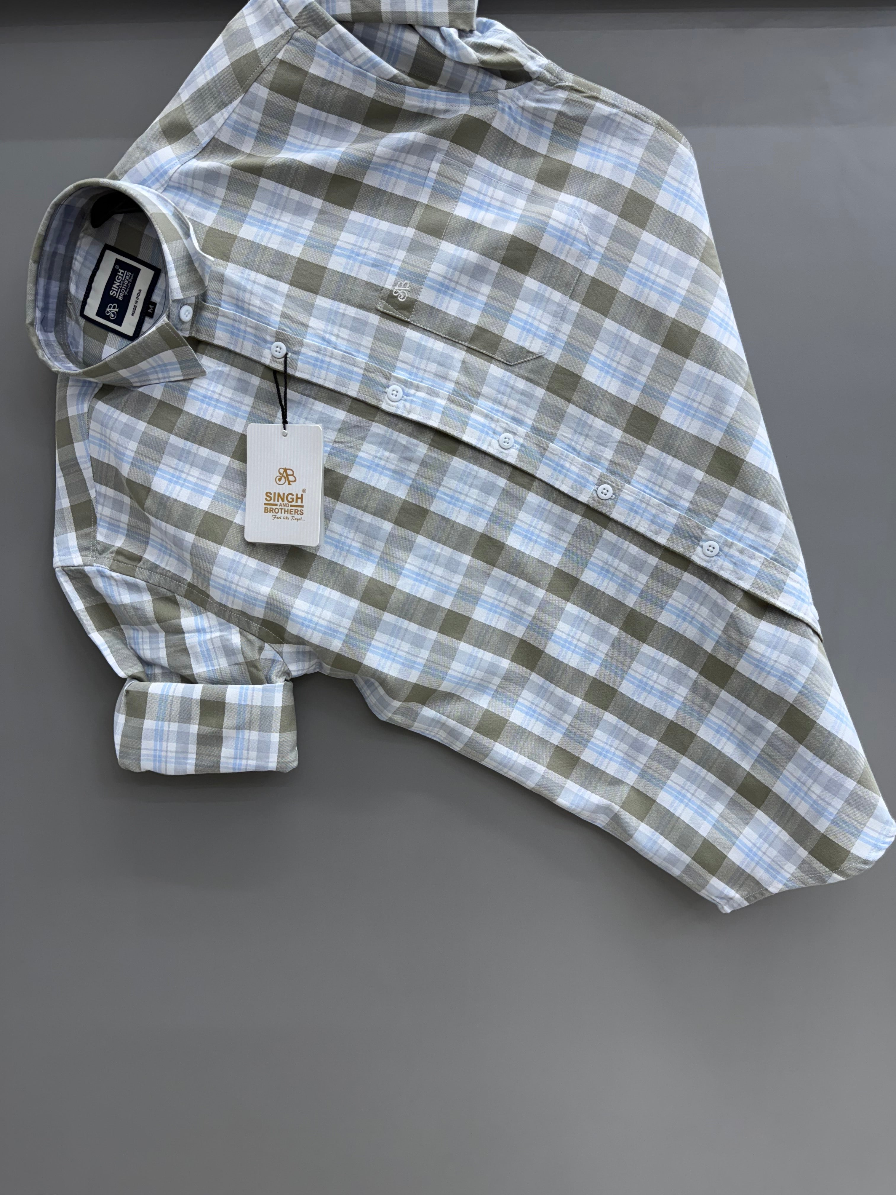 Oxford Check Shirt - 04012026