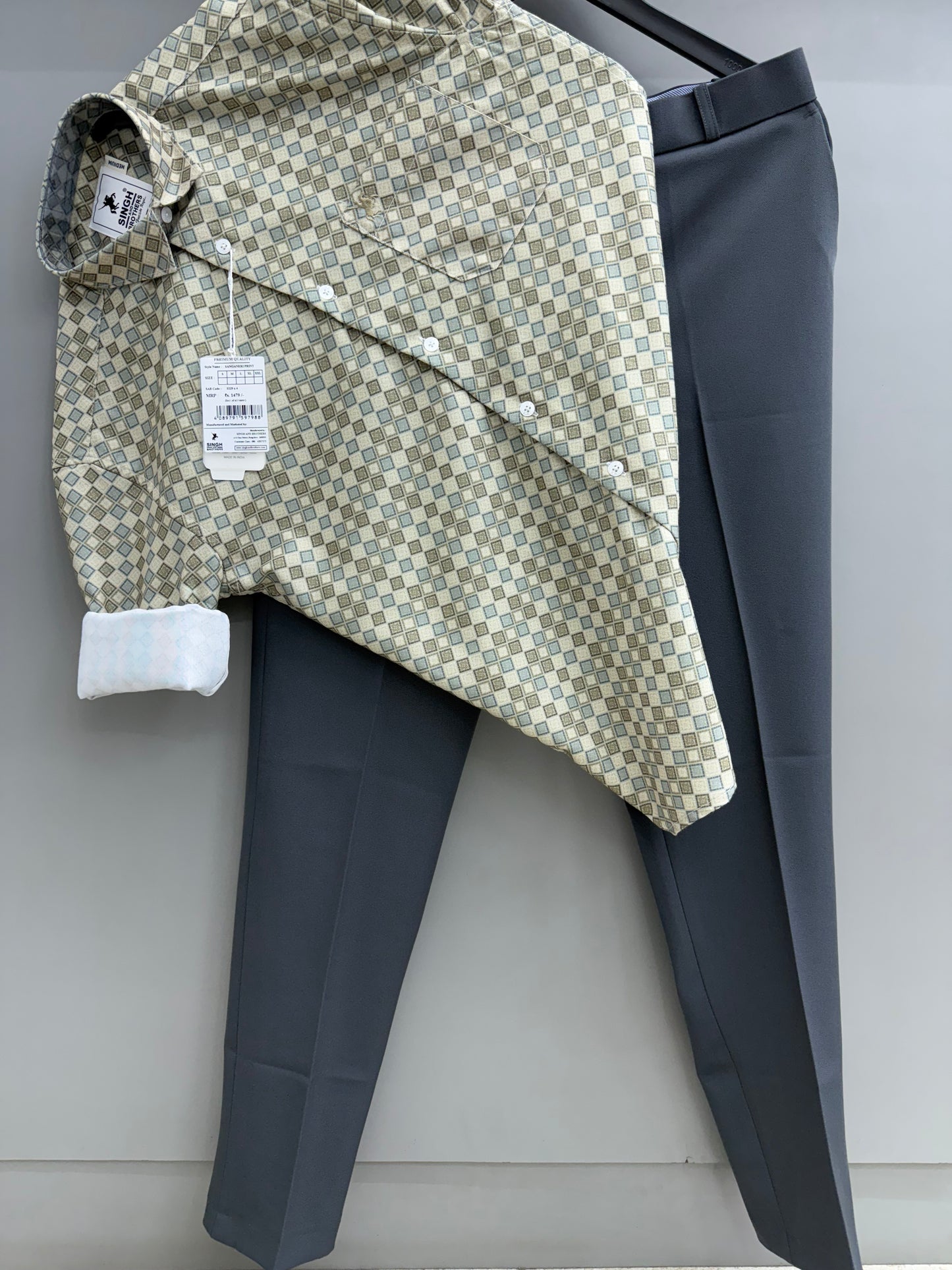 Printed Shirt with Trouser Pant (Combo)